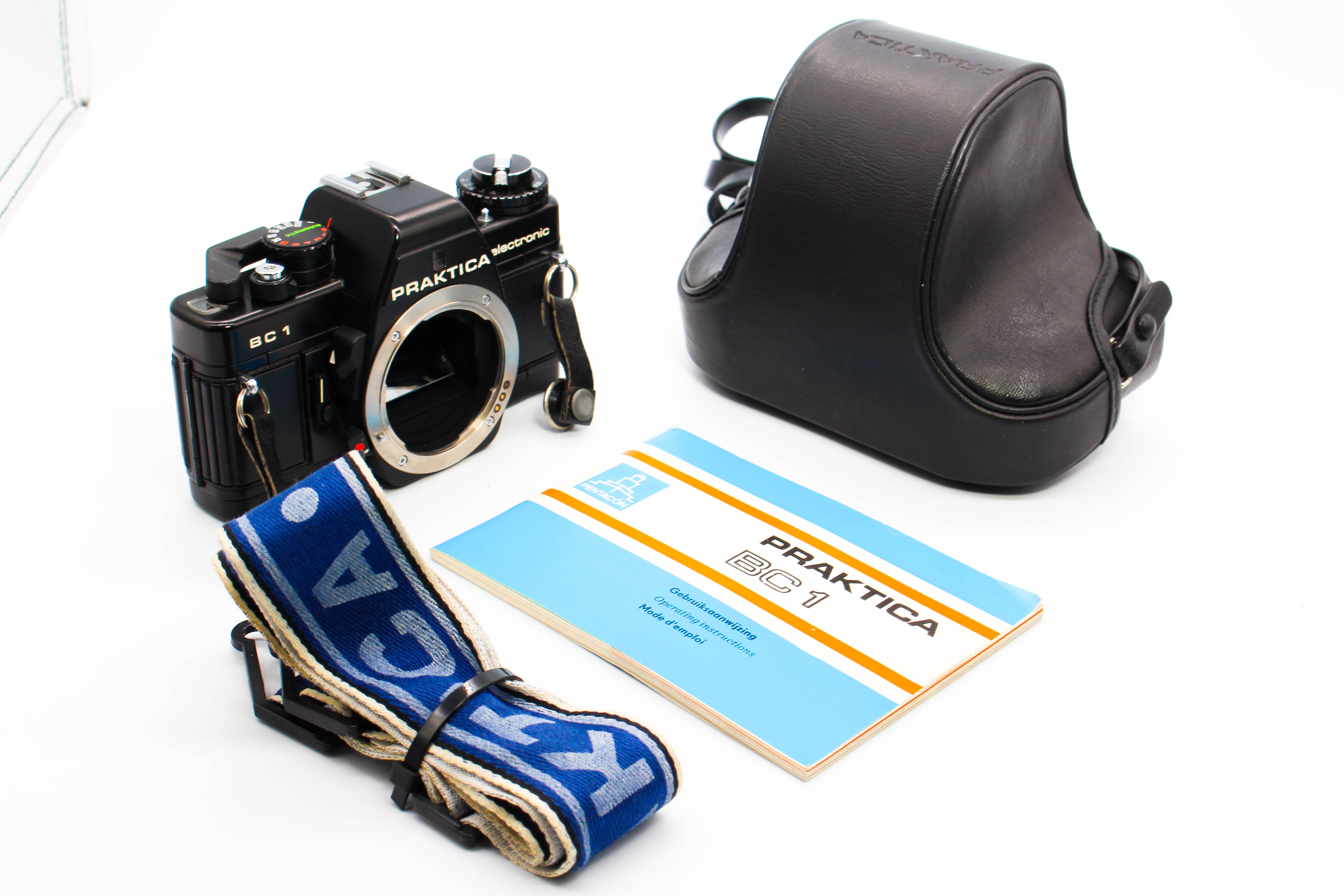 Praktica BC1 Electronic SLR 35mm Film Camera Body - Tested Bundle Excellent