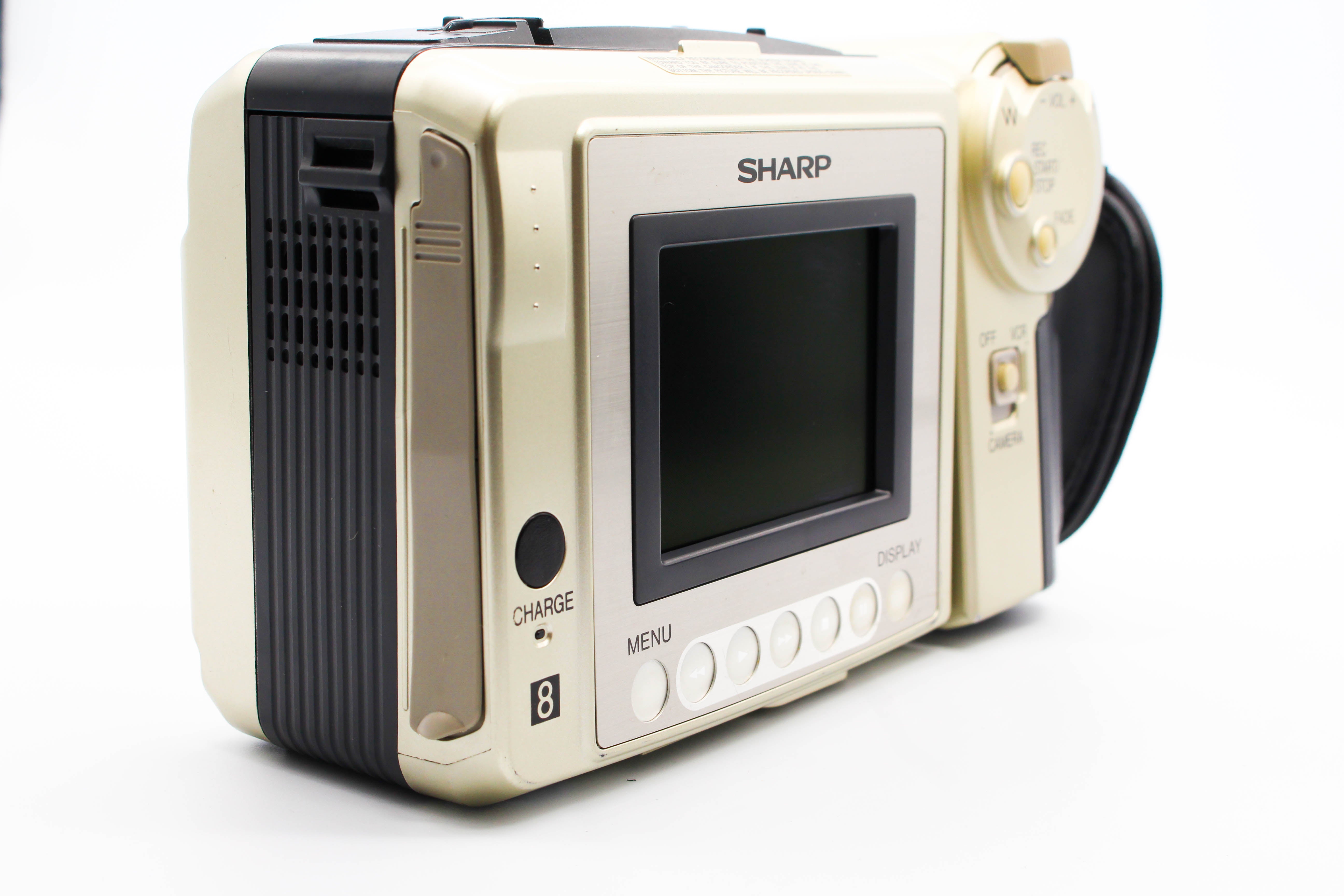 Sharp VL-A10H Viewcam Video8 8mm Video Handycam Camcorder Camera - Tested Bundle Excellent