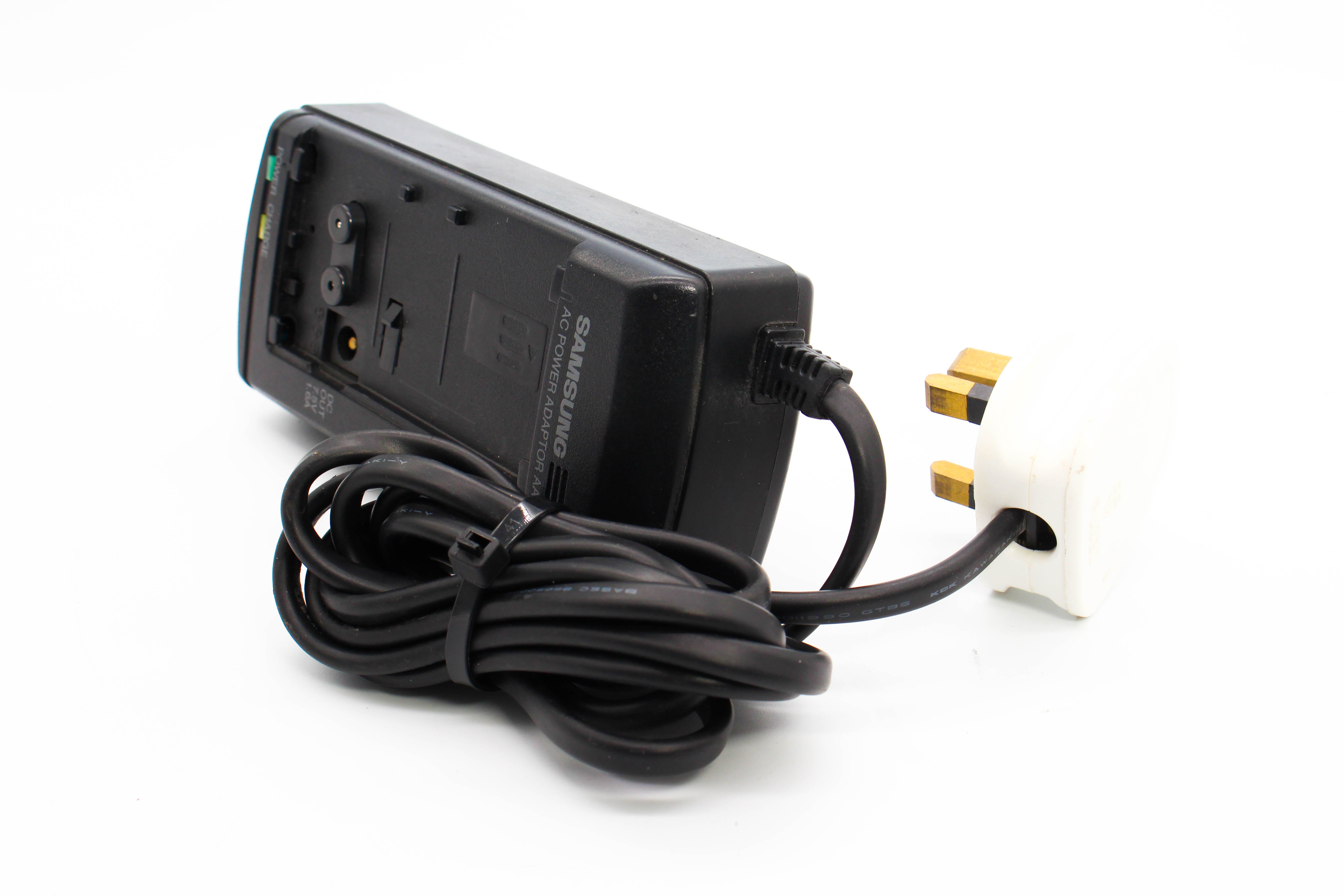 Samsung AA-E1U AC Power Adapter Battery Mains Charger for Handycam Camcorder - Tested Excellent