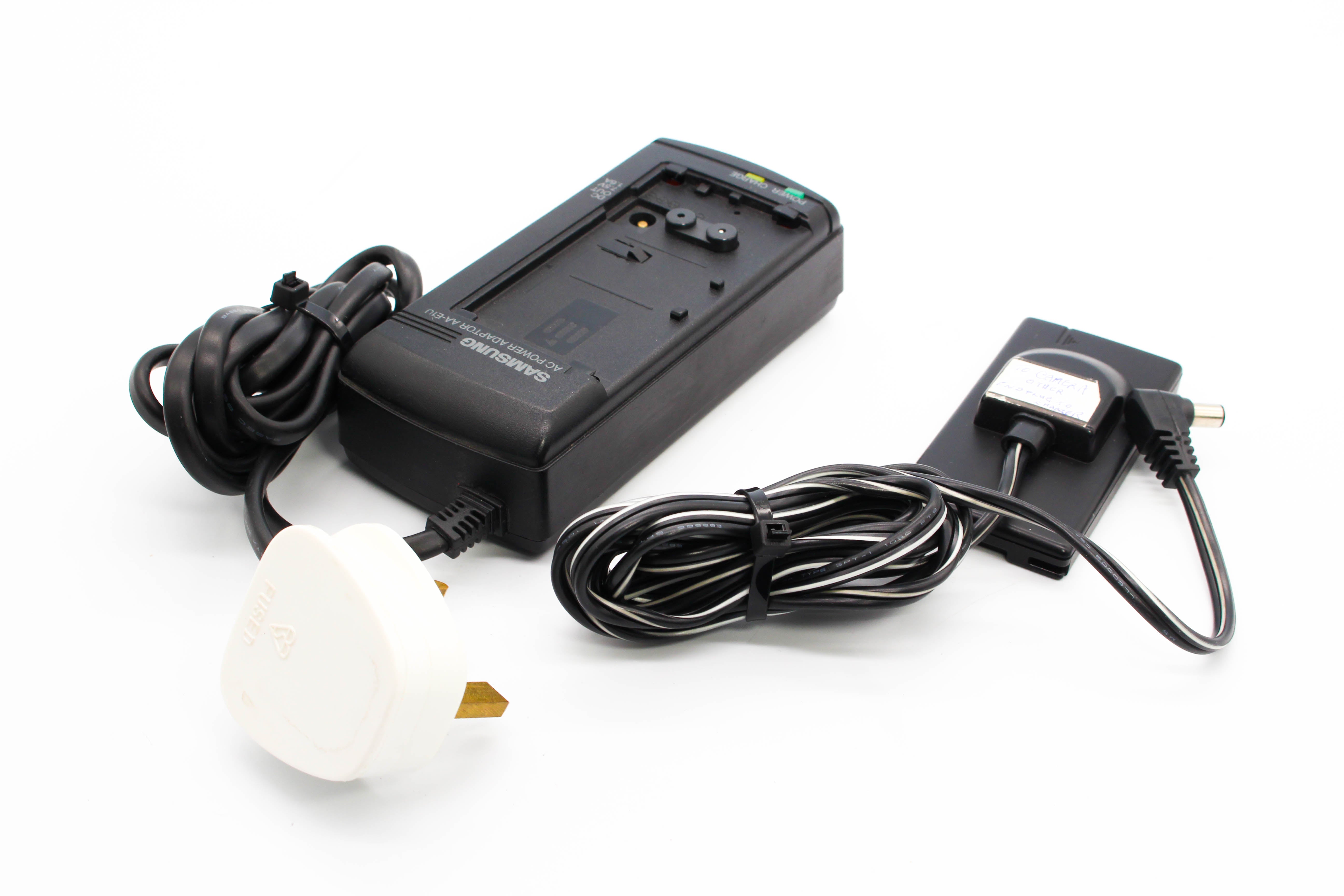 Samsung AA-E1U AC Power Adapter Battery Mains Charger for Handycam Camcorder - Tested Excellent