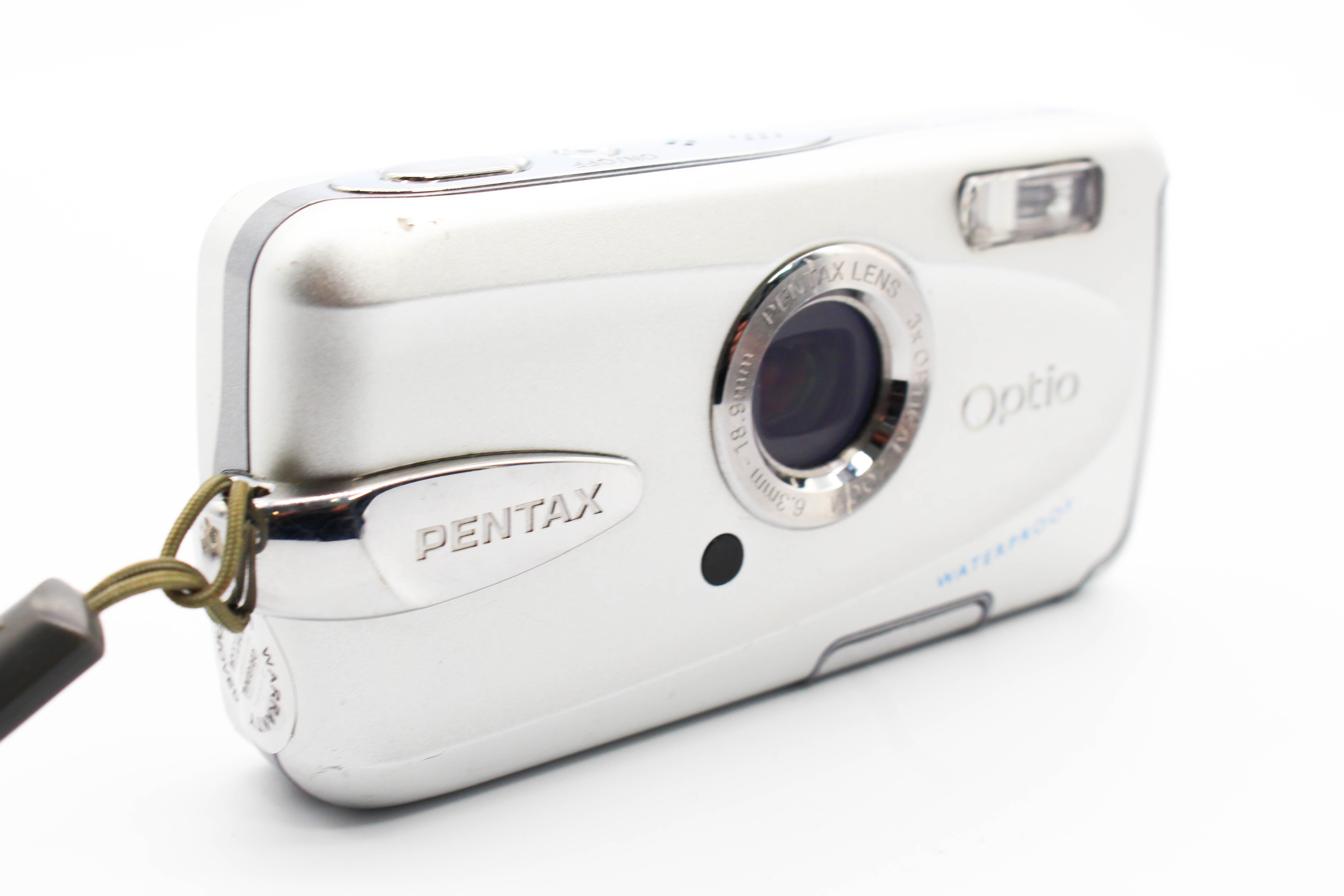 Pentax Optio W30 SD Card Compact Digital Photo Video Camera Digicam (Read) - Tested Bundle