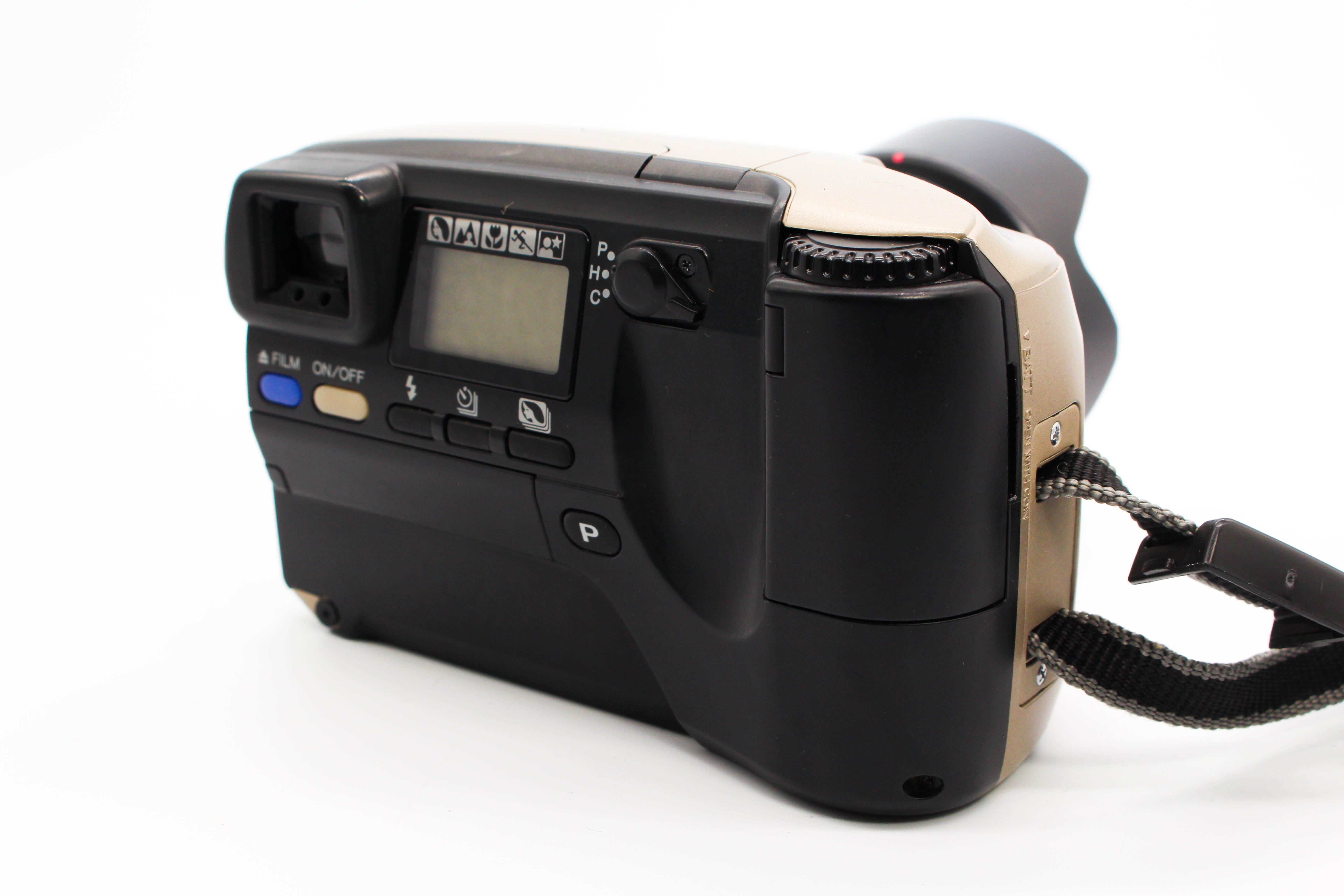 Minolta Vectis S-100 APS Point and Shoot Compact Film Camera With 22-80mm f/4-5.6 Lens - Tested Bundle Excellent