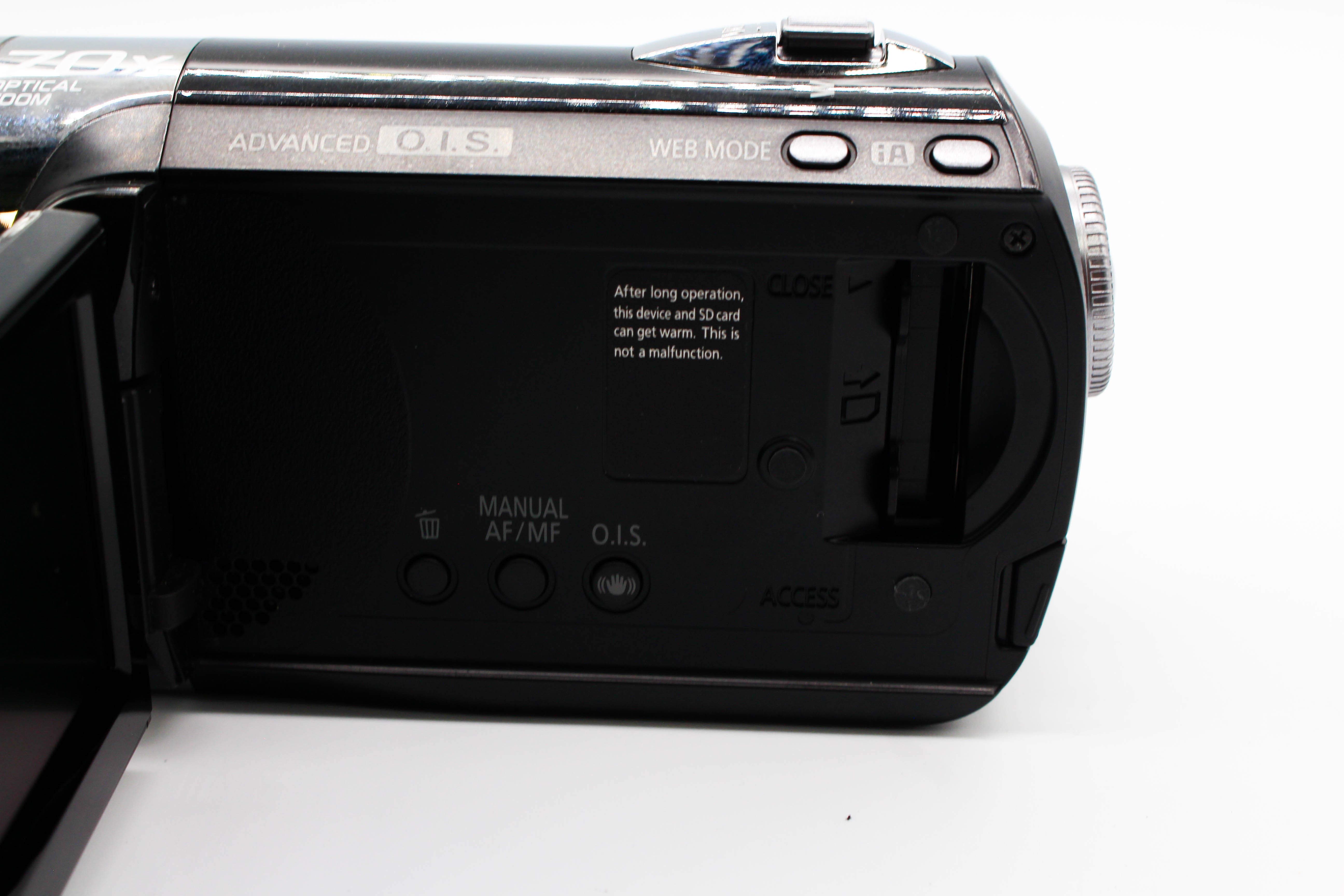 Panasonic SDR-S26 HD SD Card Video Handycam Camcorder Camera - Tested Bundle Excellent