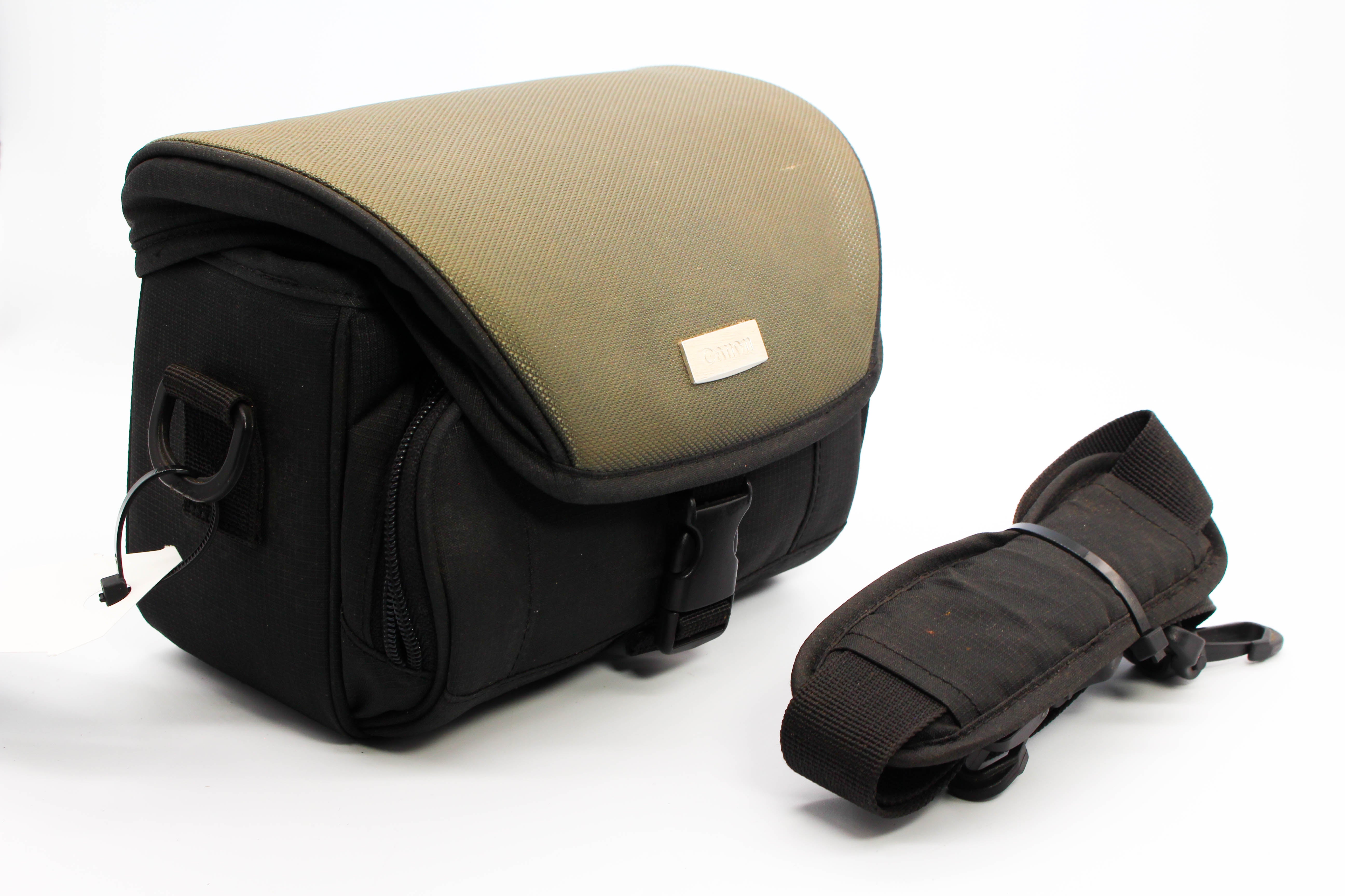 Vintage Canon Green Carry Shoulder Bag For Handycam Camcorder Camera Digicam Drone - Excellent