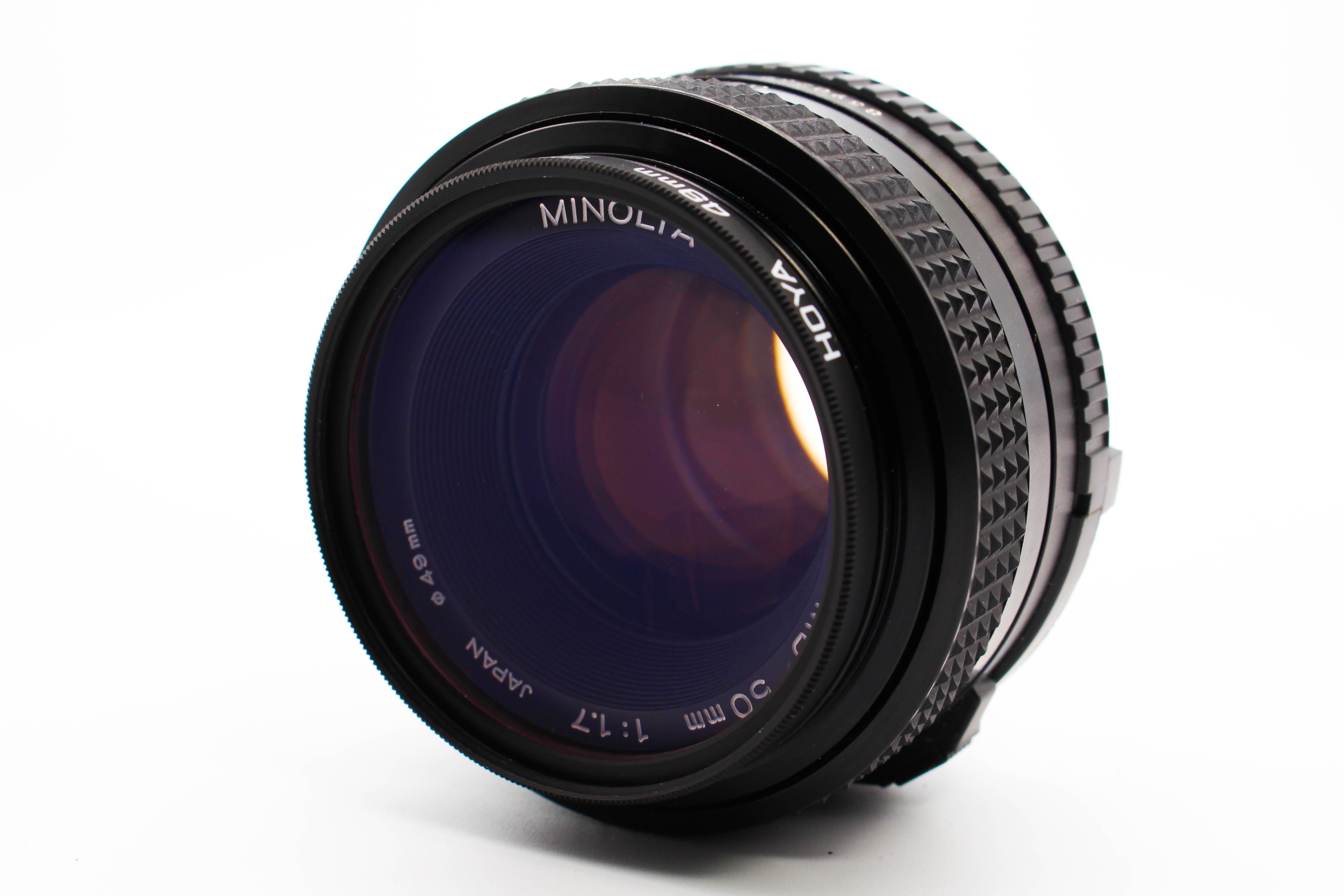 Minolta 50mm f/1.7 MD Mount Lens For SLR Cameras - Tested Excellent