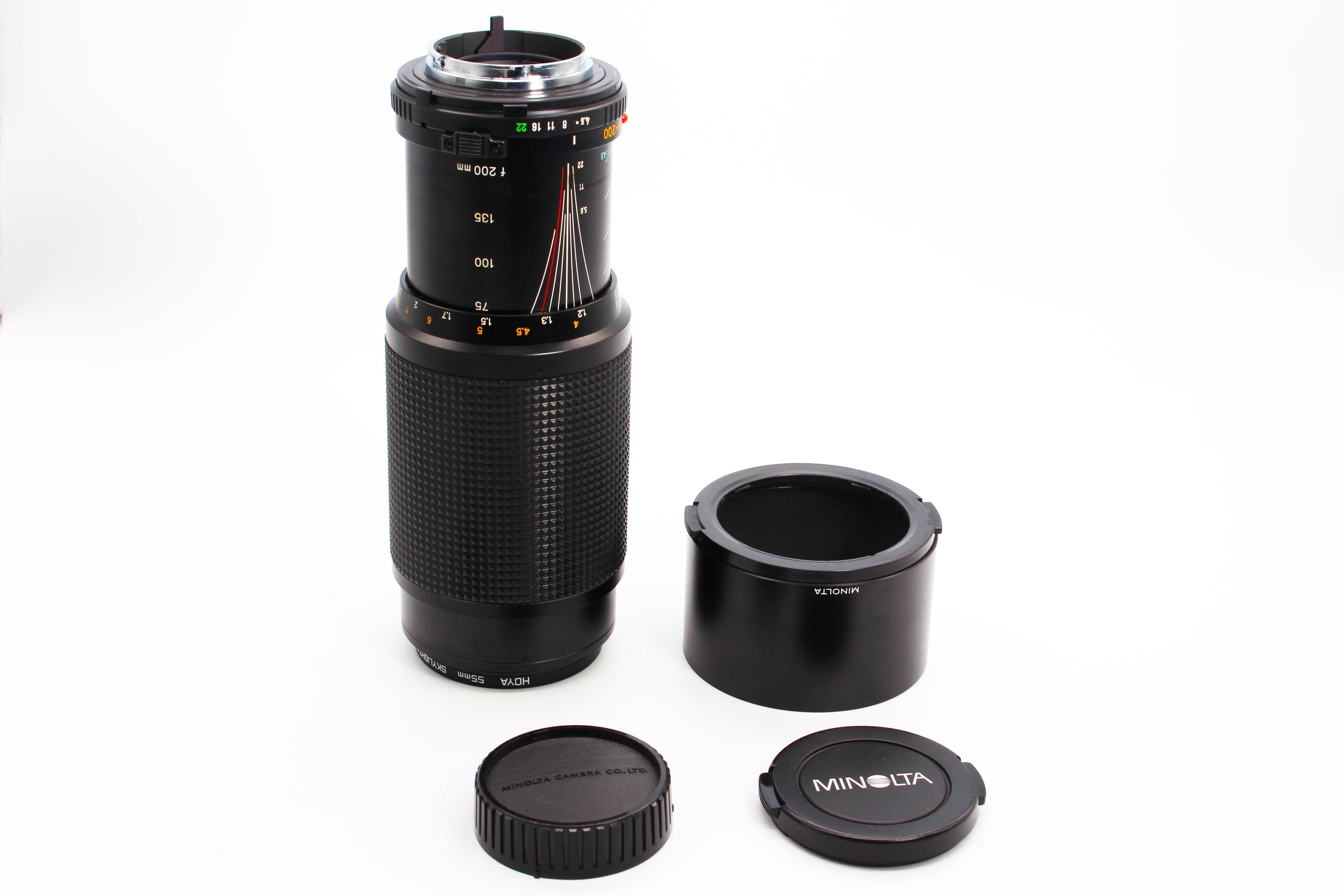 Minolta 75-200mm f/4.5 MD Mount Zoom Lens For SLR Cameras - Tested Excellent