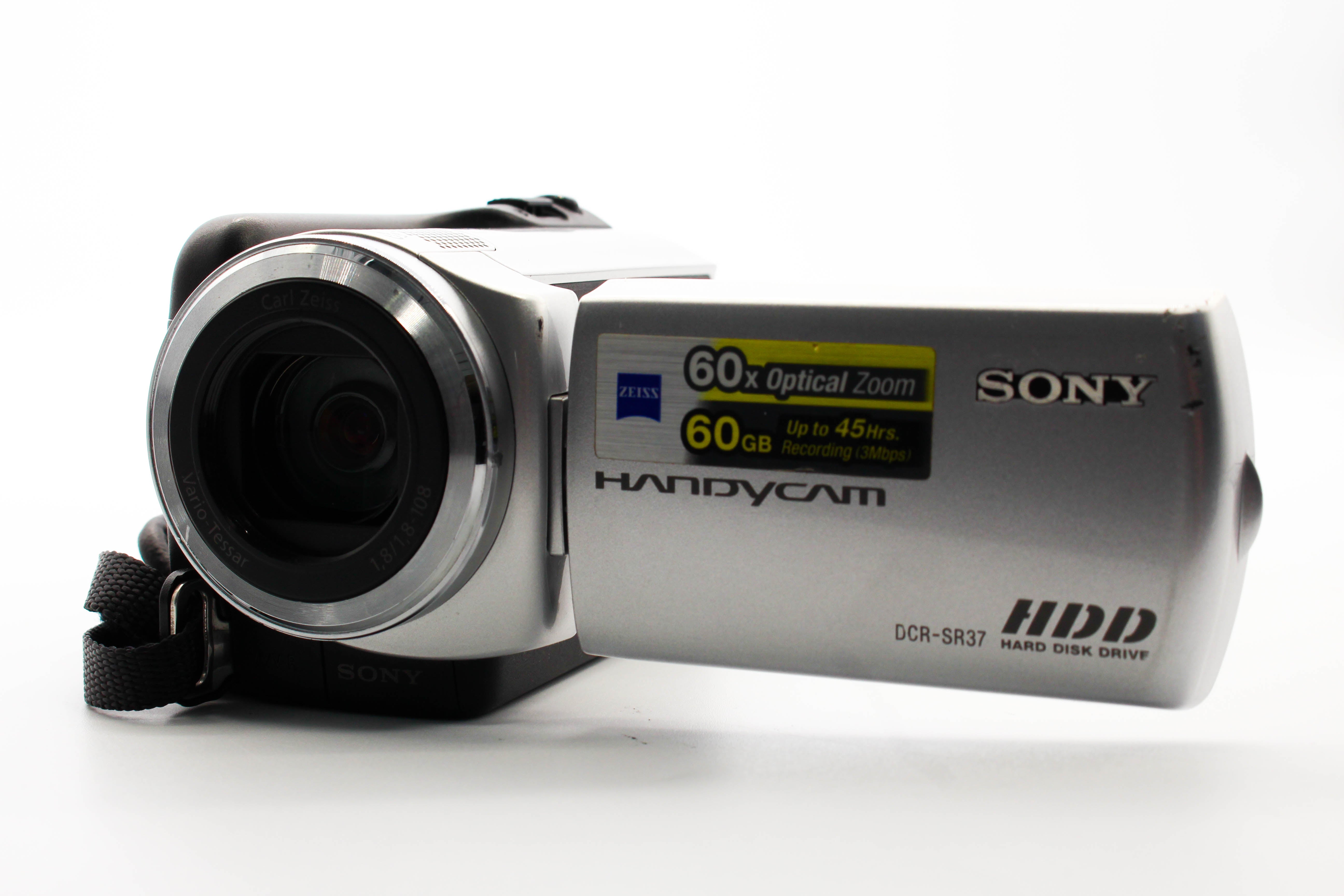 Sony DCR-SR37E HDD HD Digital Video Handycam Camcorder Camera - Tested Bundle Good