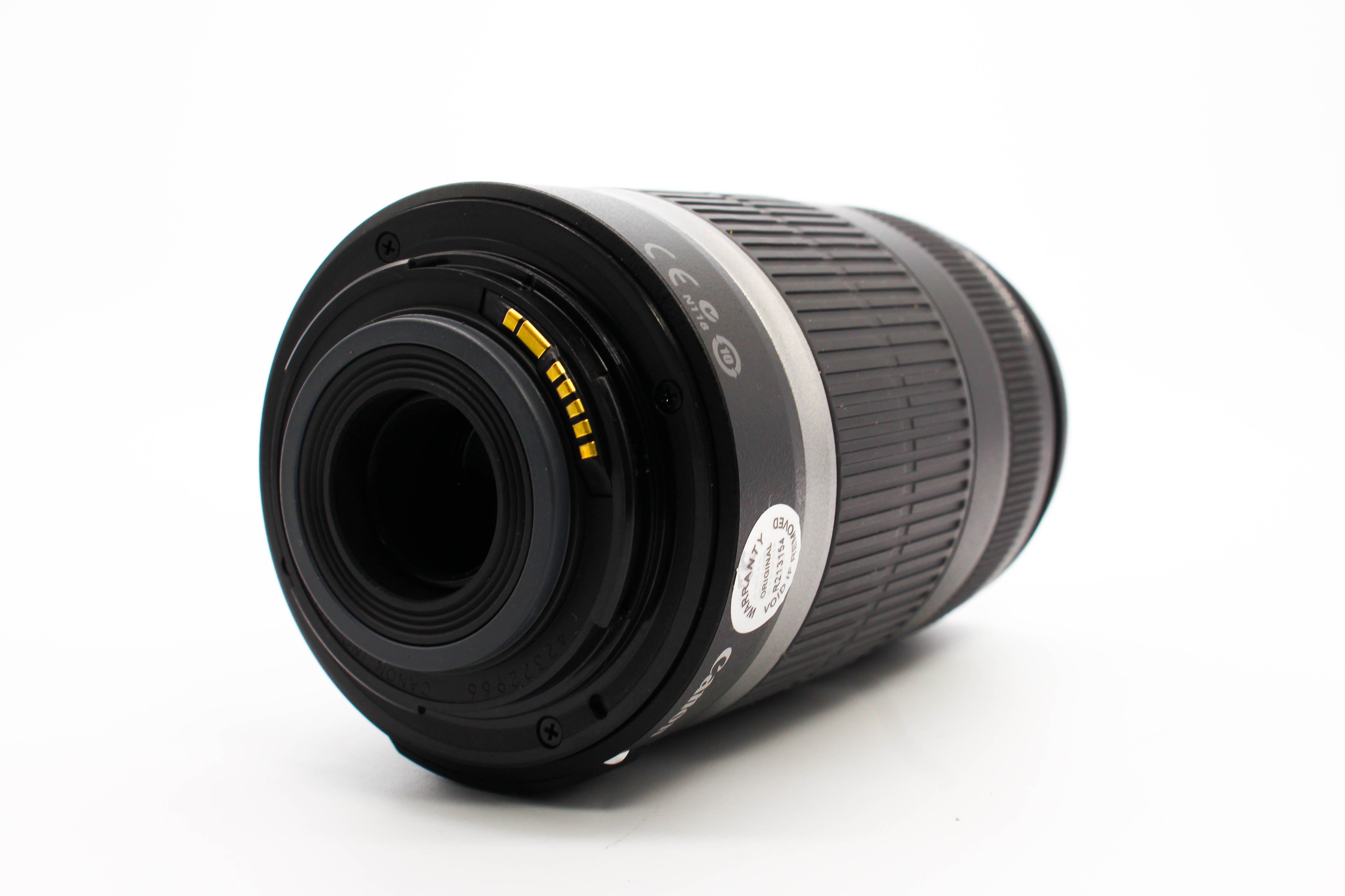 Canon EF-S 55-250mm f/4-5.6 IS Image Stabiliser Zoom Lens - Tested Excellent