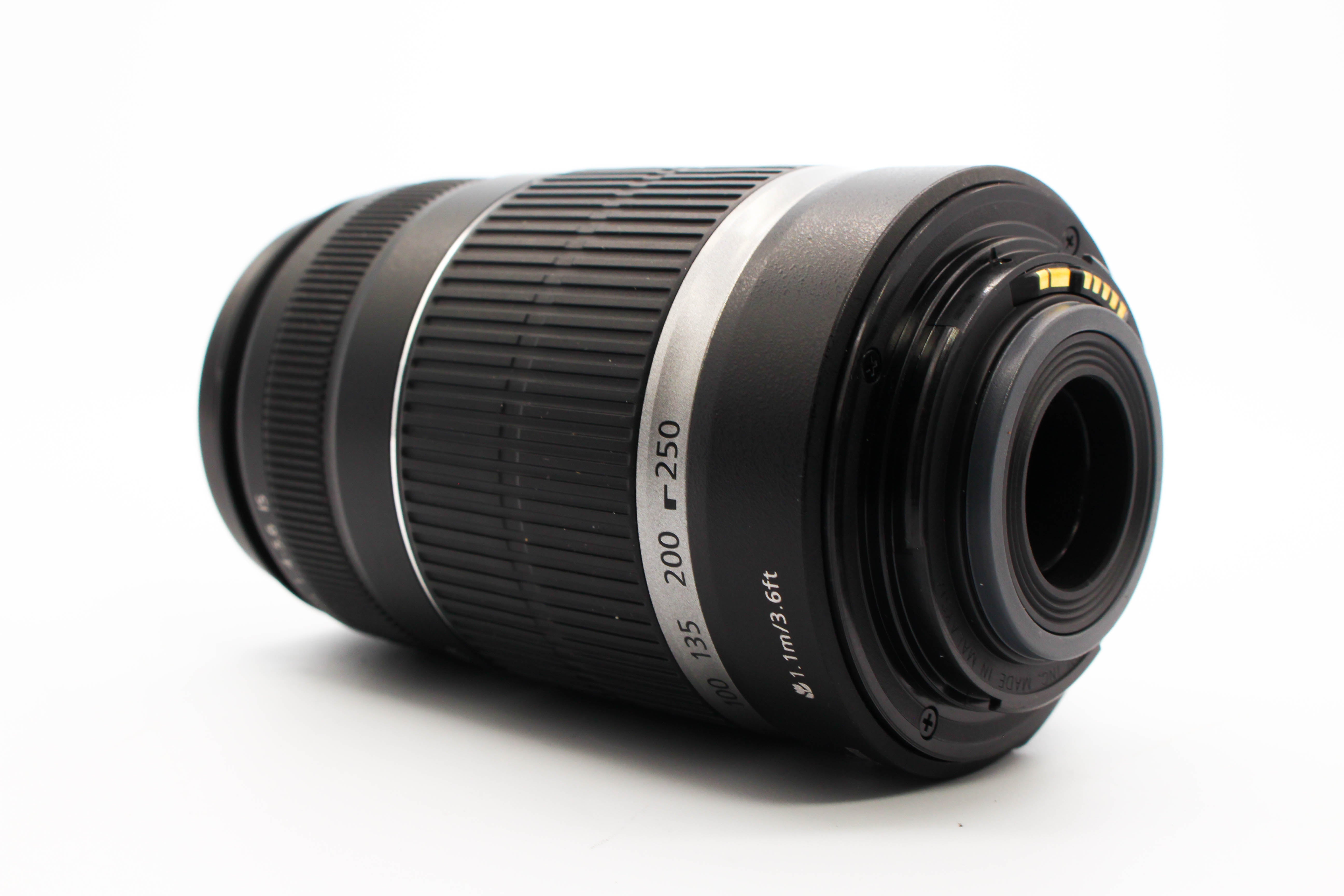 Canon EF-S 55-250mm f/4-5.6 IS Image Stabiliser Zoom Lens - Tested Excellent
