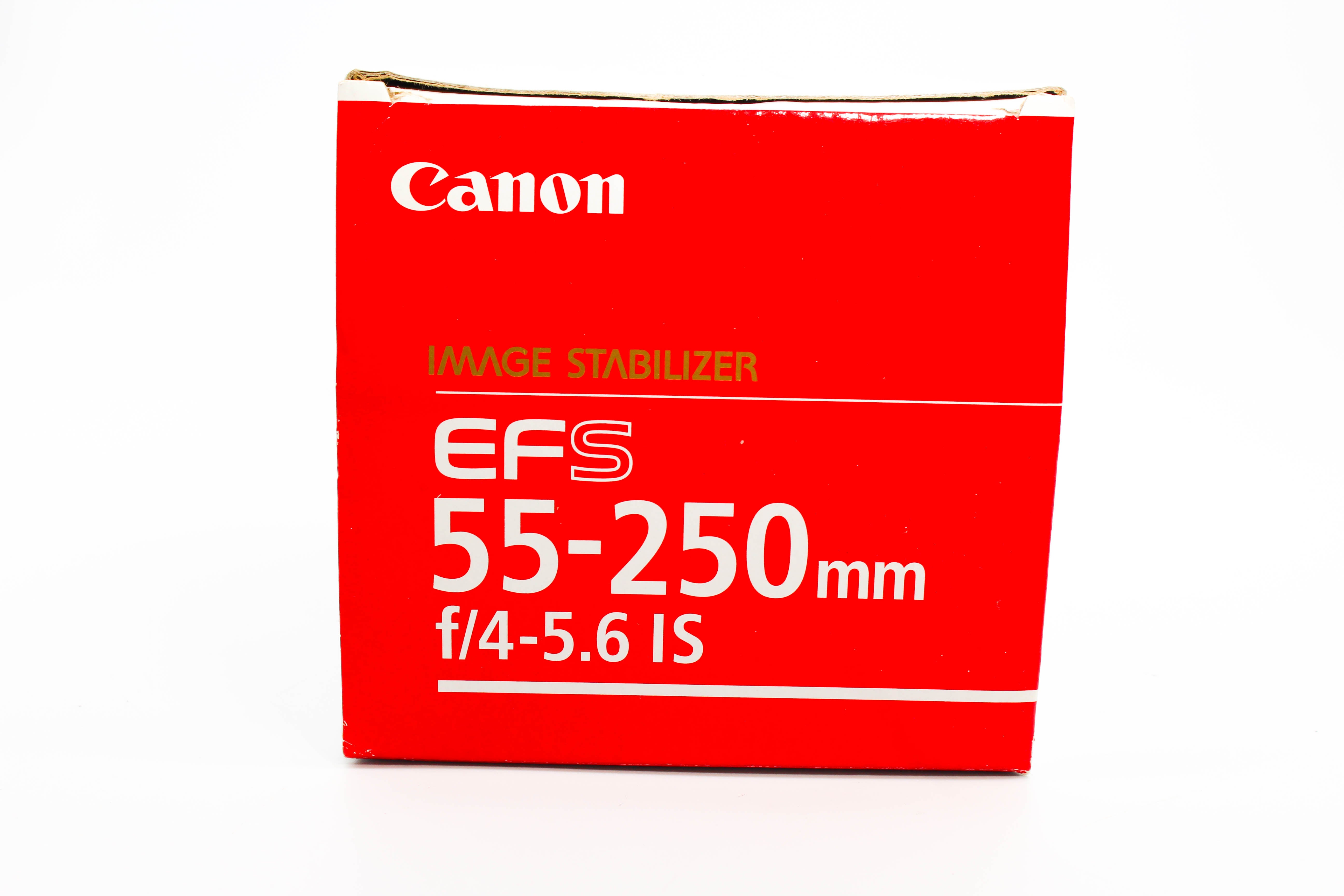 Canon EF-S 55-250mm f/4-5.6 IS Image Stabiliser Zoom Lens - Tested Excellent