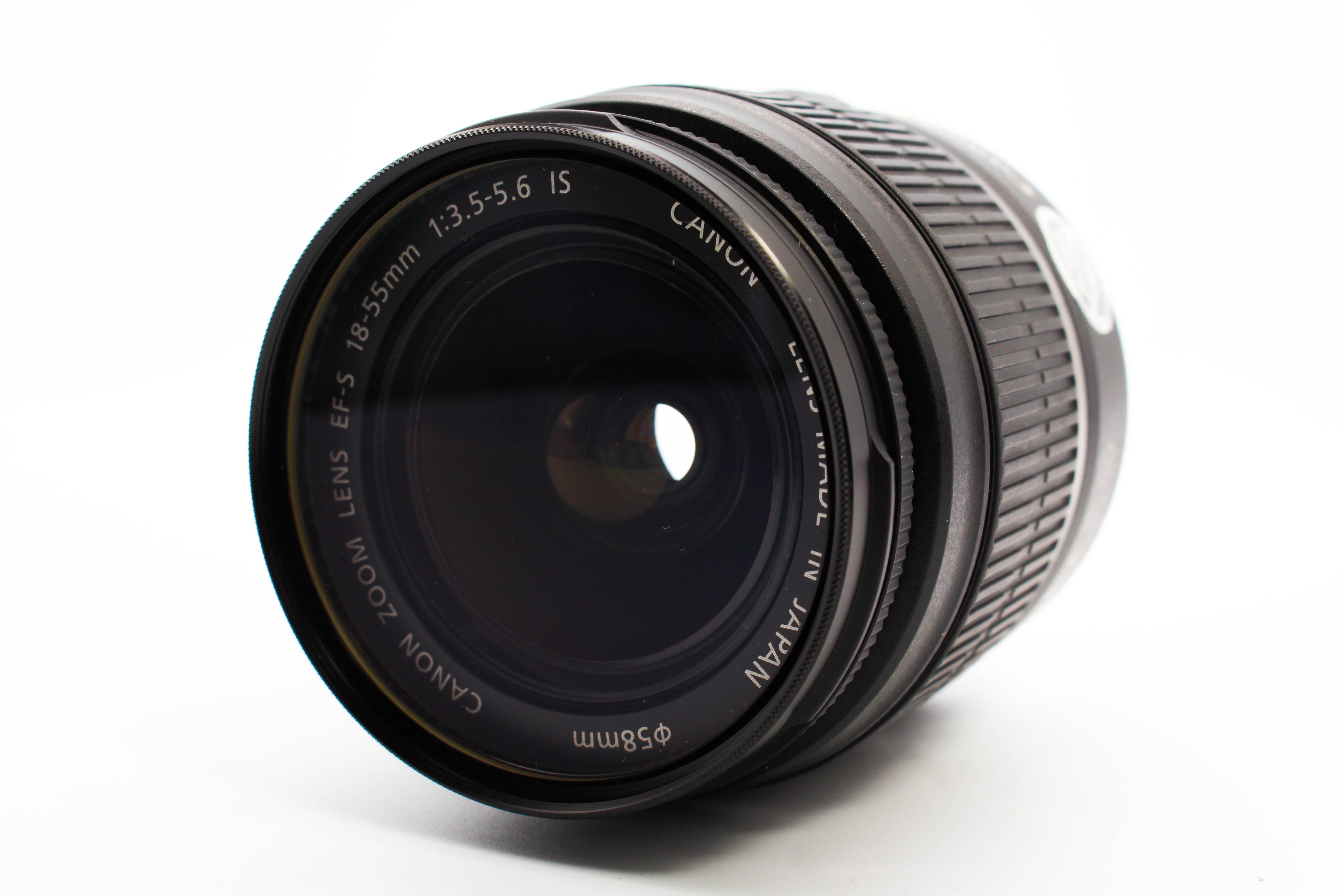 Canon 18-55mm f/3.5-5.6 EF-S Mount IS Auto Focus Zoom Lens - Tested Excellent