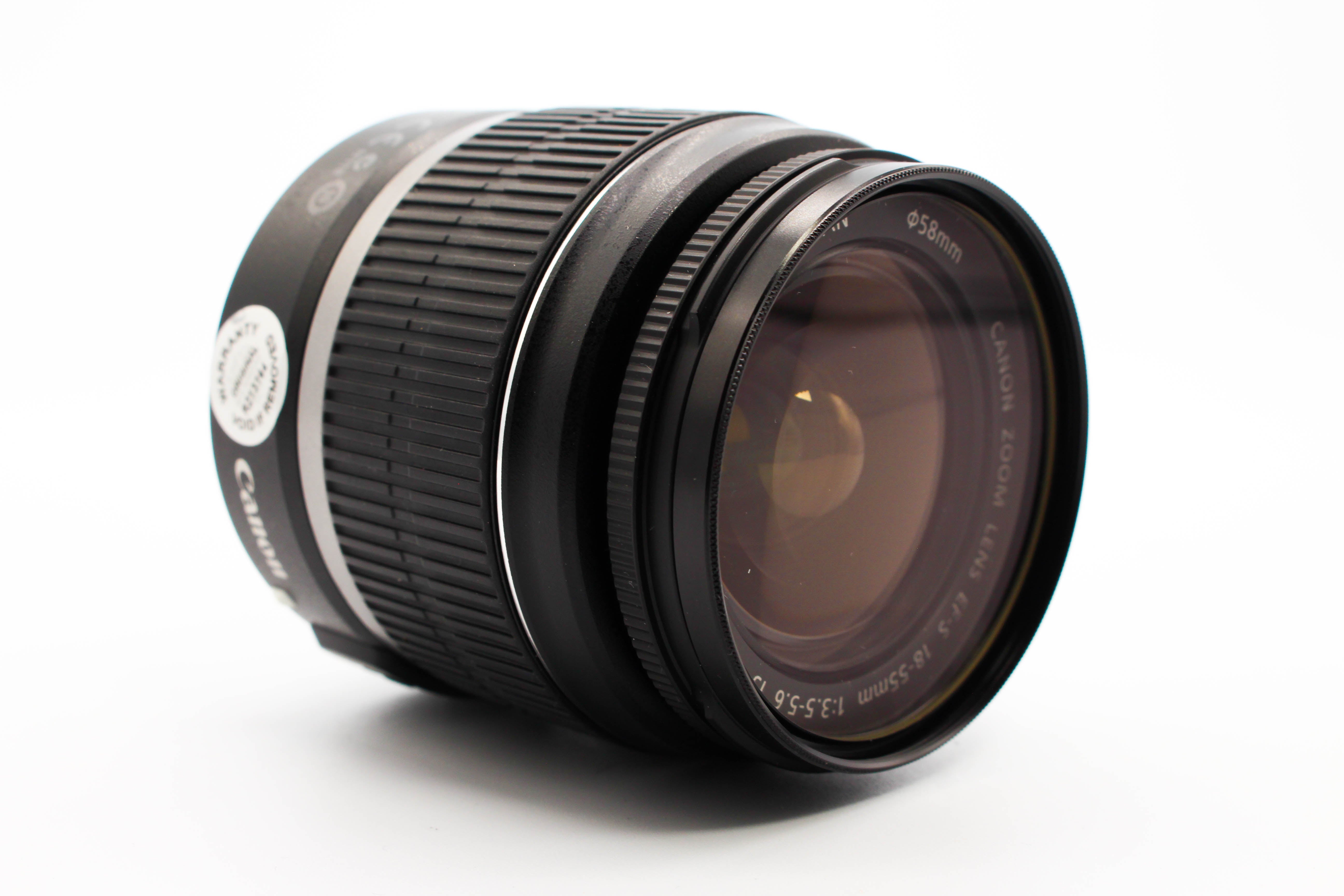 Canon 18-55mm f/3.5-5.6 EF-S Mount IS Auto Focus Zoom Lens - Tested Excellent