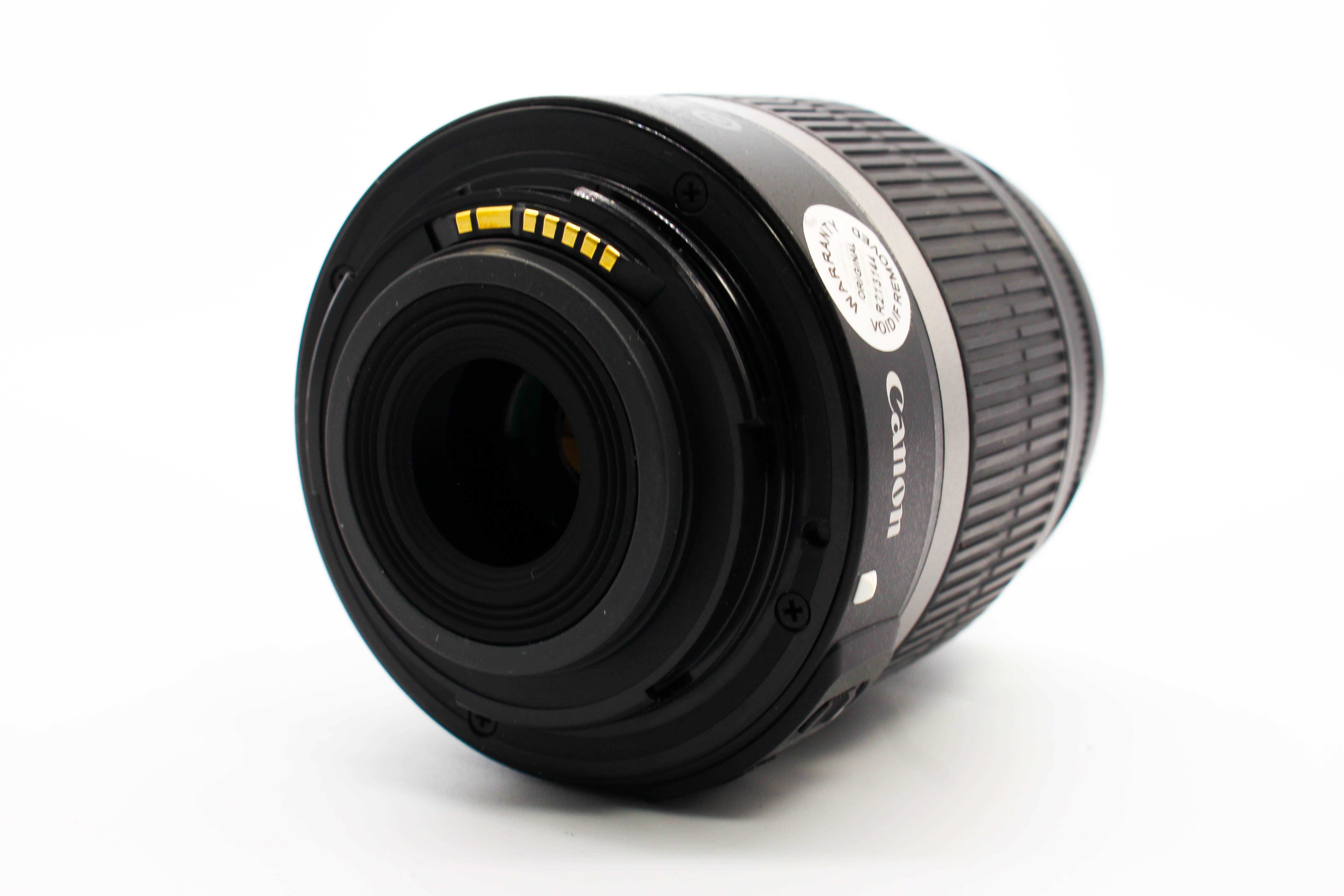 Canon 18-55mm f/3.5-5.6 EF-S Mount IS Auto Focus Zoom Lens - Tested Excellent