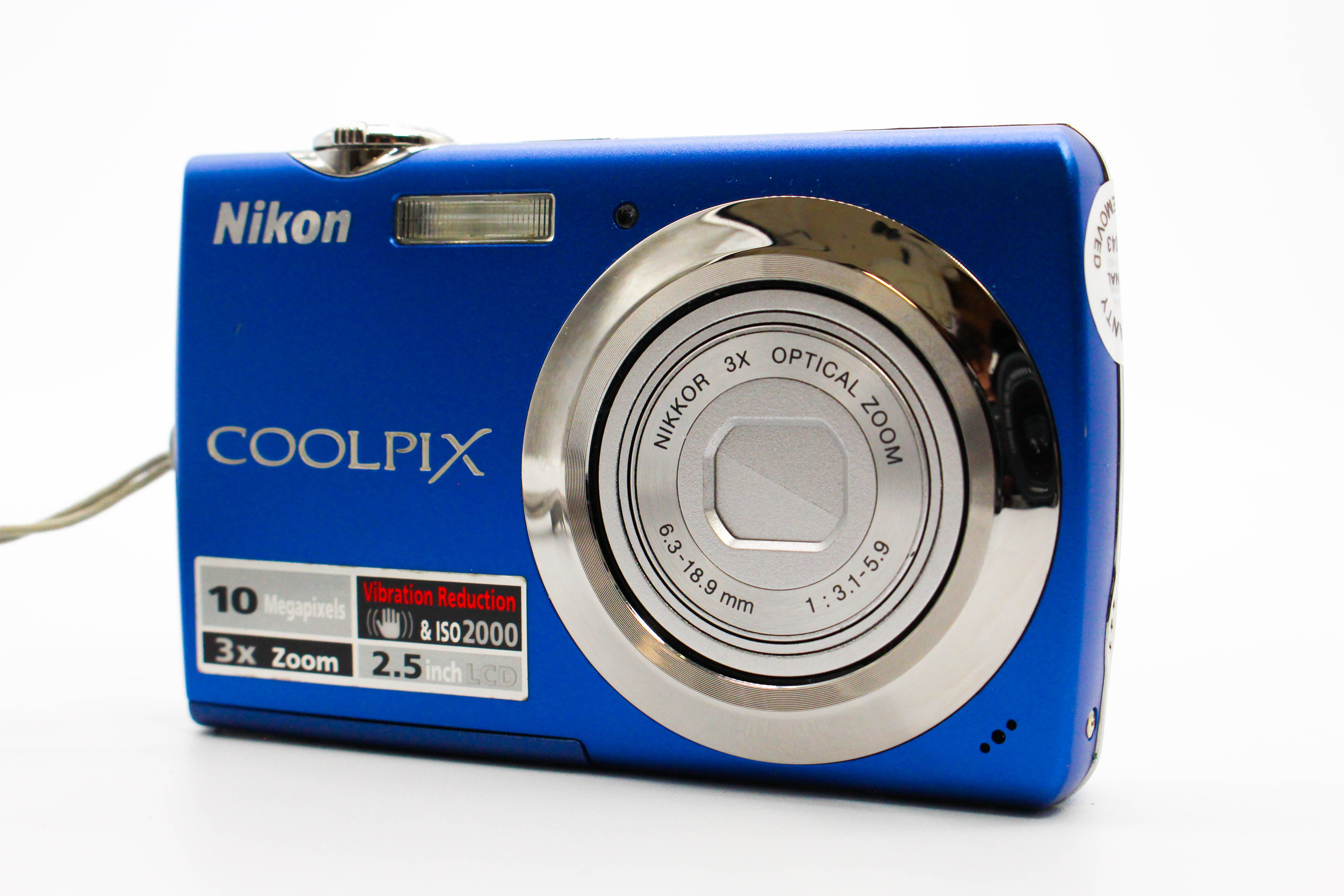 Nikon Coolpix S220 Compact Digital Photo Camera Digicam - Tested Bundle Excellent