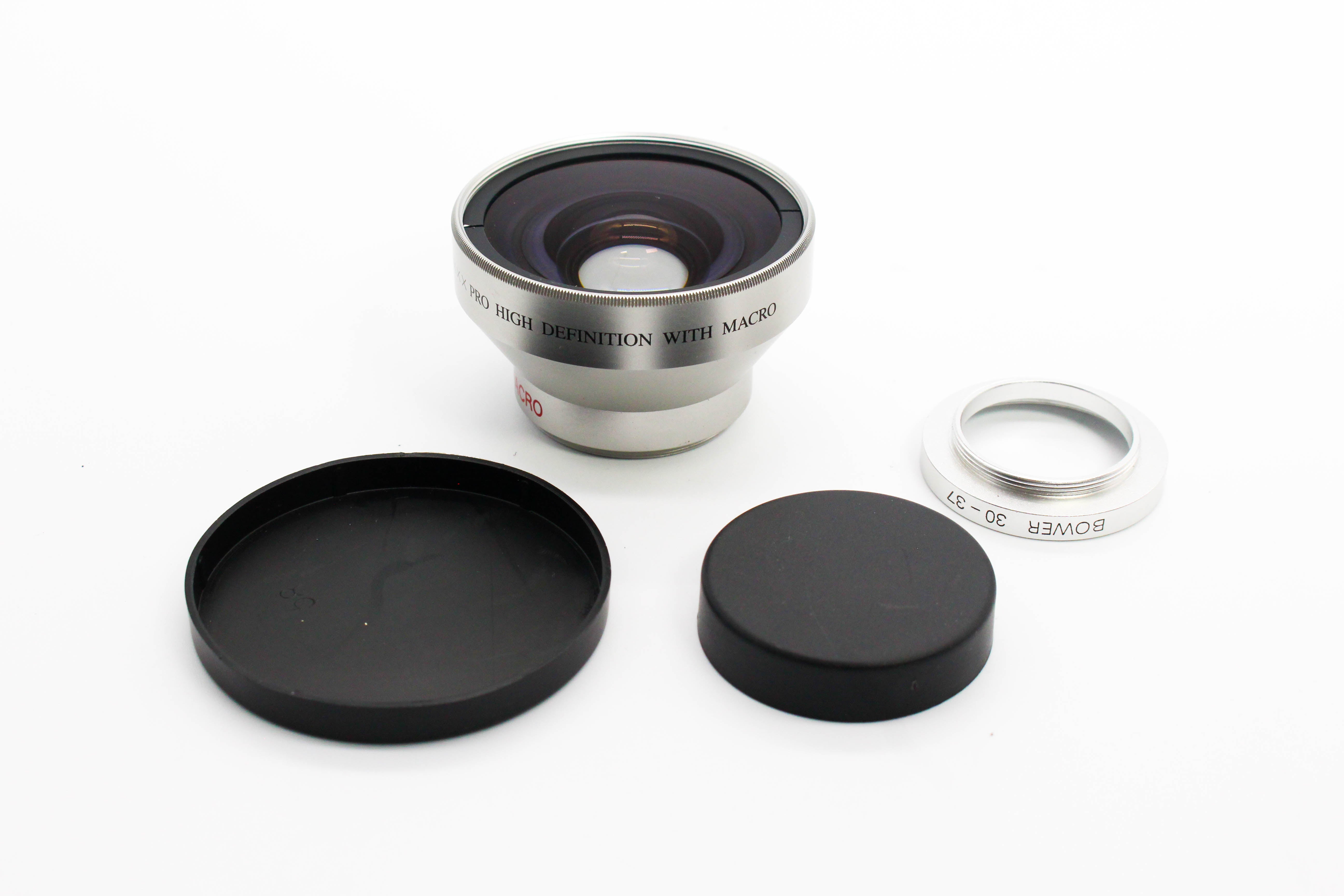 Digital Optics 0.45x 30/37mm Wide Angle Lens With Macro For Camcorders - Tested Excellent