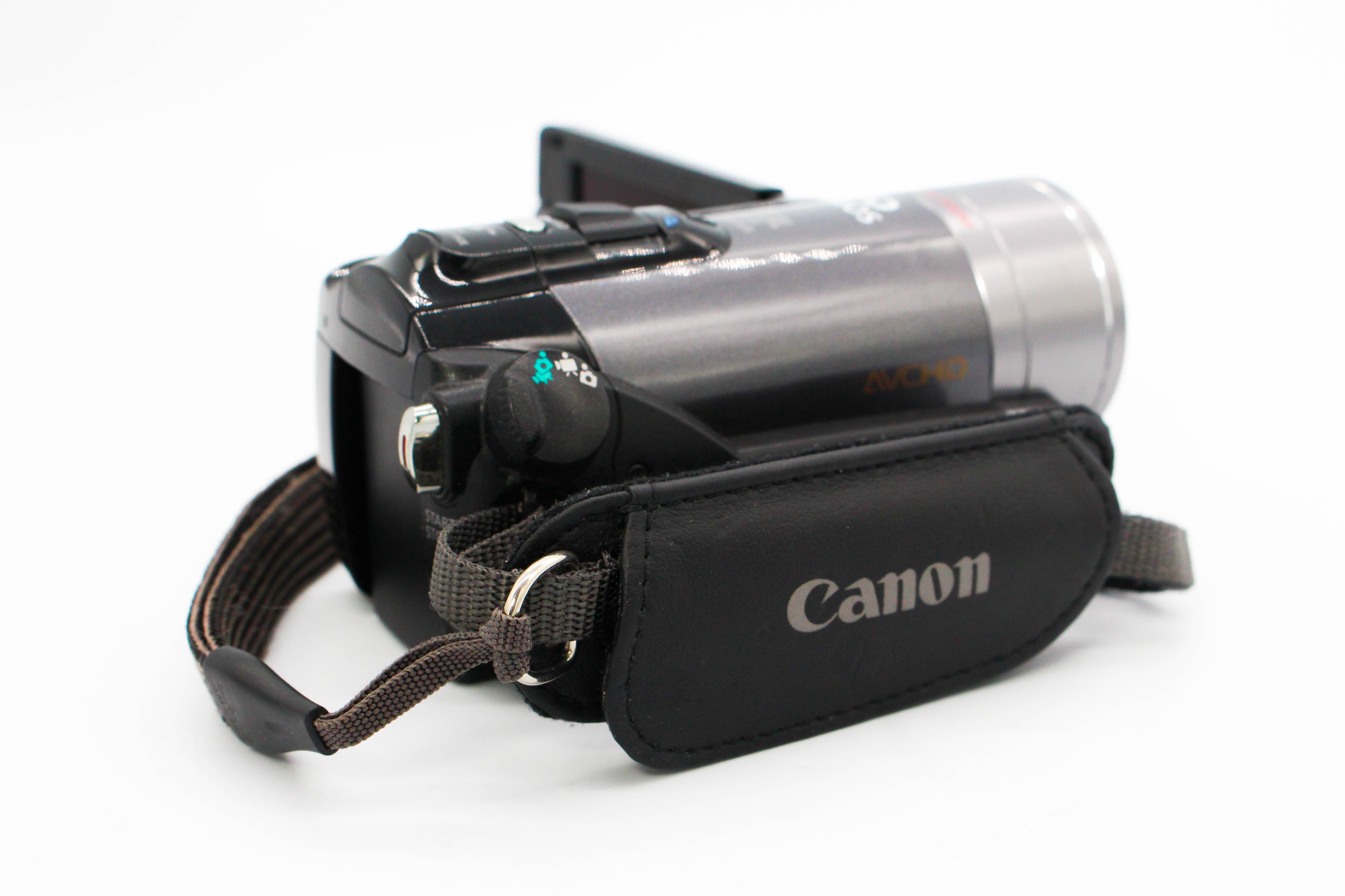 Canon Legria HF200E HD SD Card Digital Video Camera Camcorder - Tested Bundle Excellent