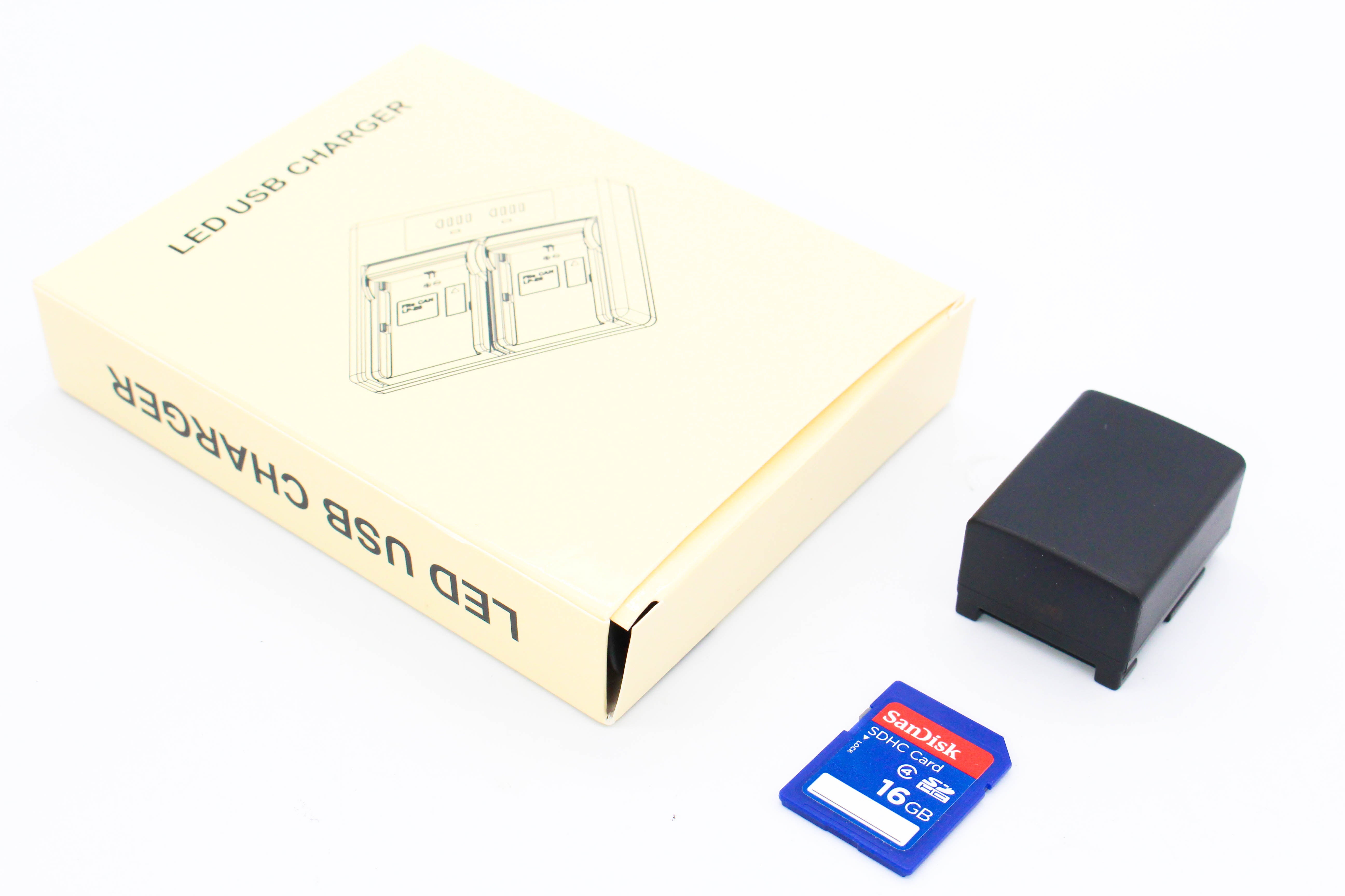 Canon Legria HF200E HD SD Card Digital Video Camera Camcorder - Tested Bundle Excellent
