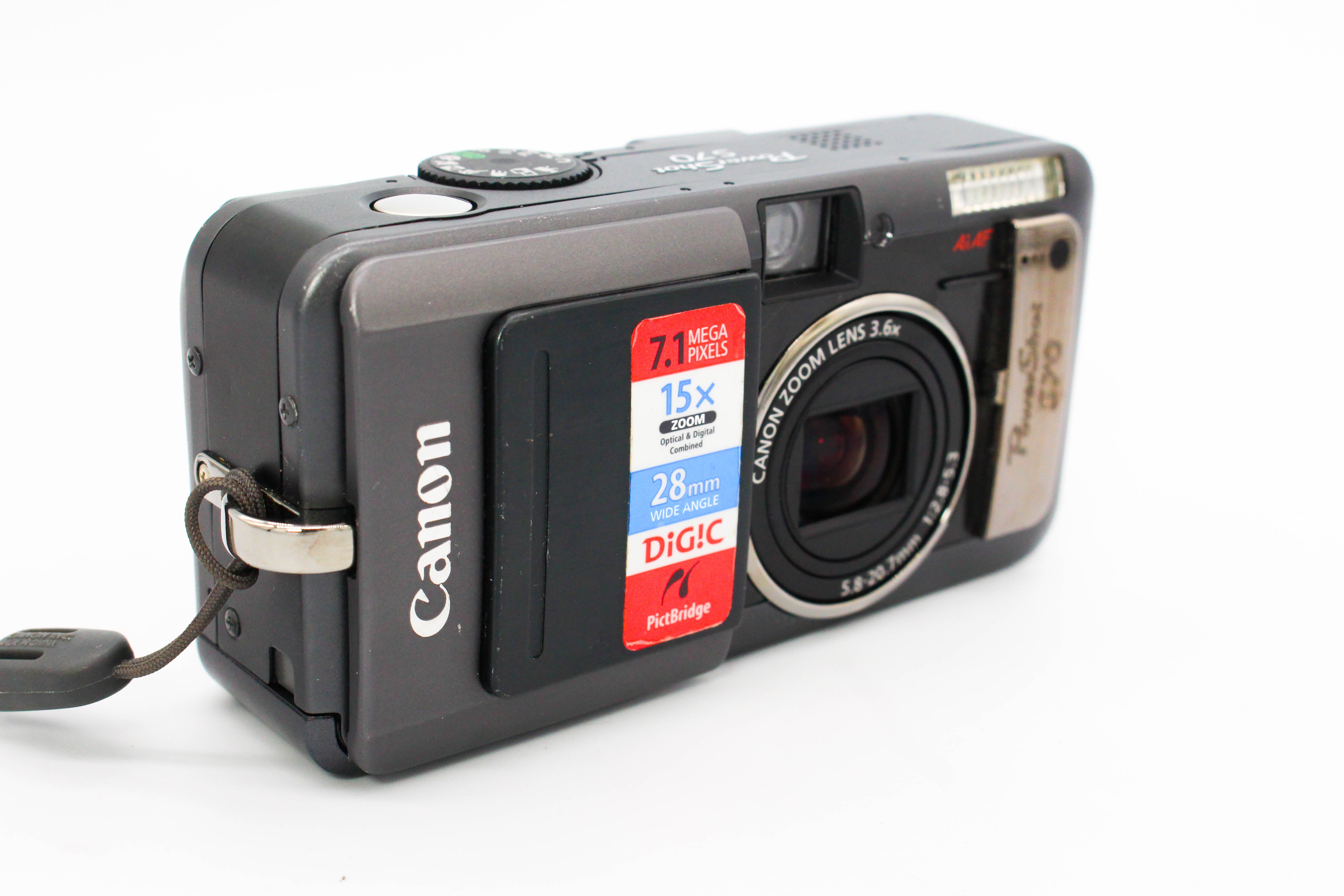 Canon Powershot S70 Digital Photo Camera Digicam - Tested Bundle Good