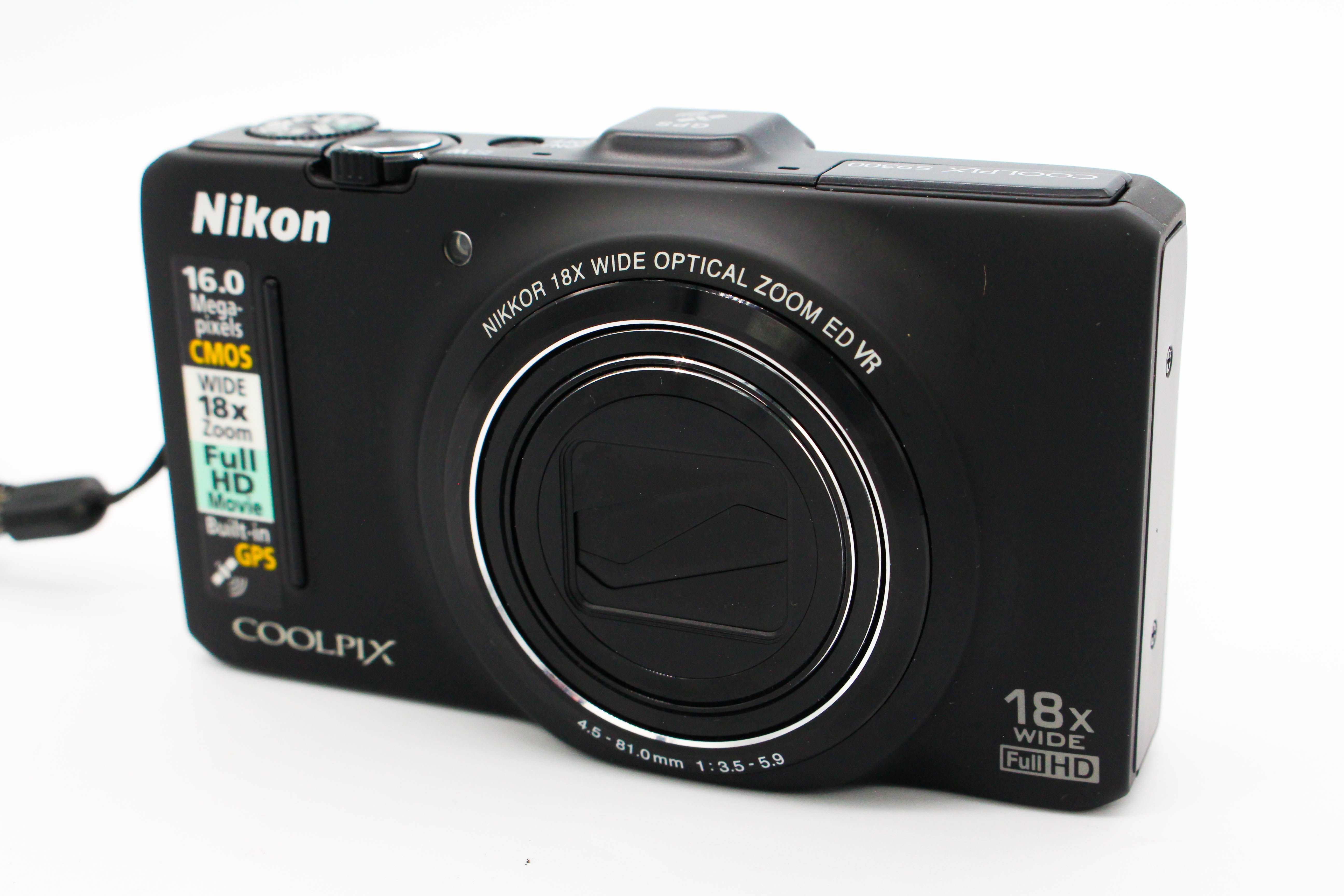 Nikon Coolpix S9300 Compact Digital Photo Camera Digicam - Tested Bundle Excellent