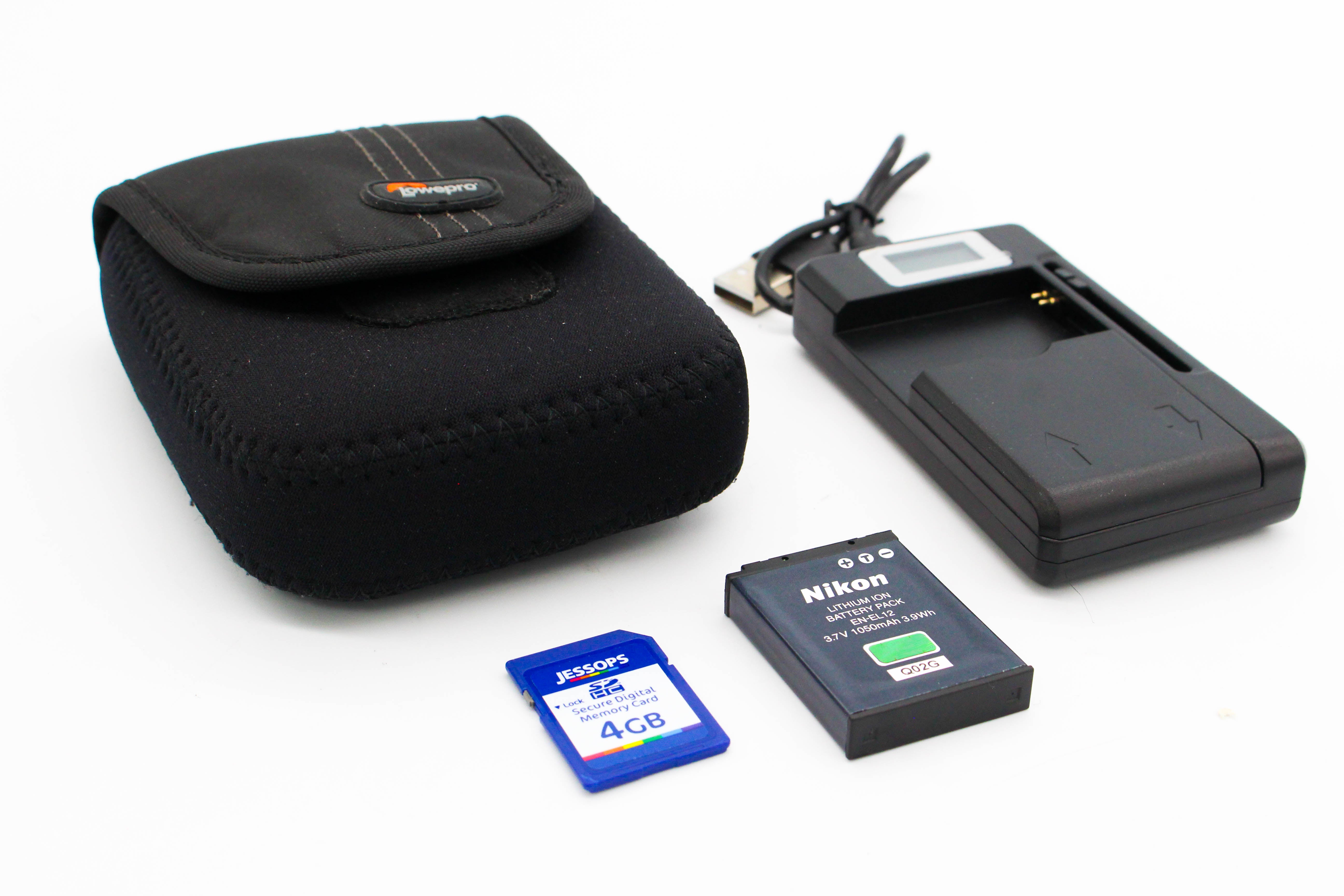 Nikon Coolpix S9300 Compact Digital Photo Camera Digicam - Tested Bundle Excellent
