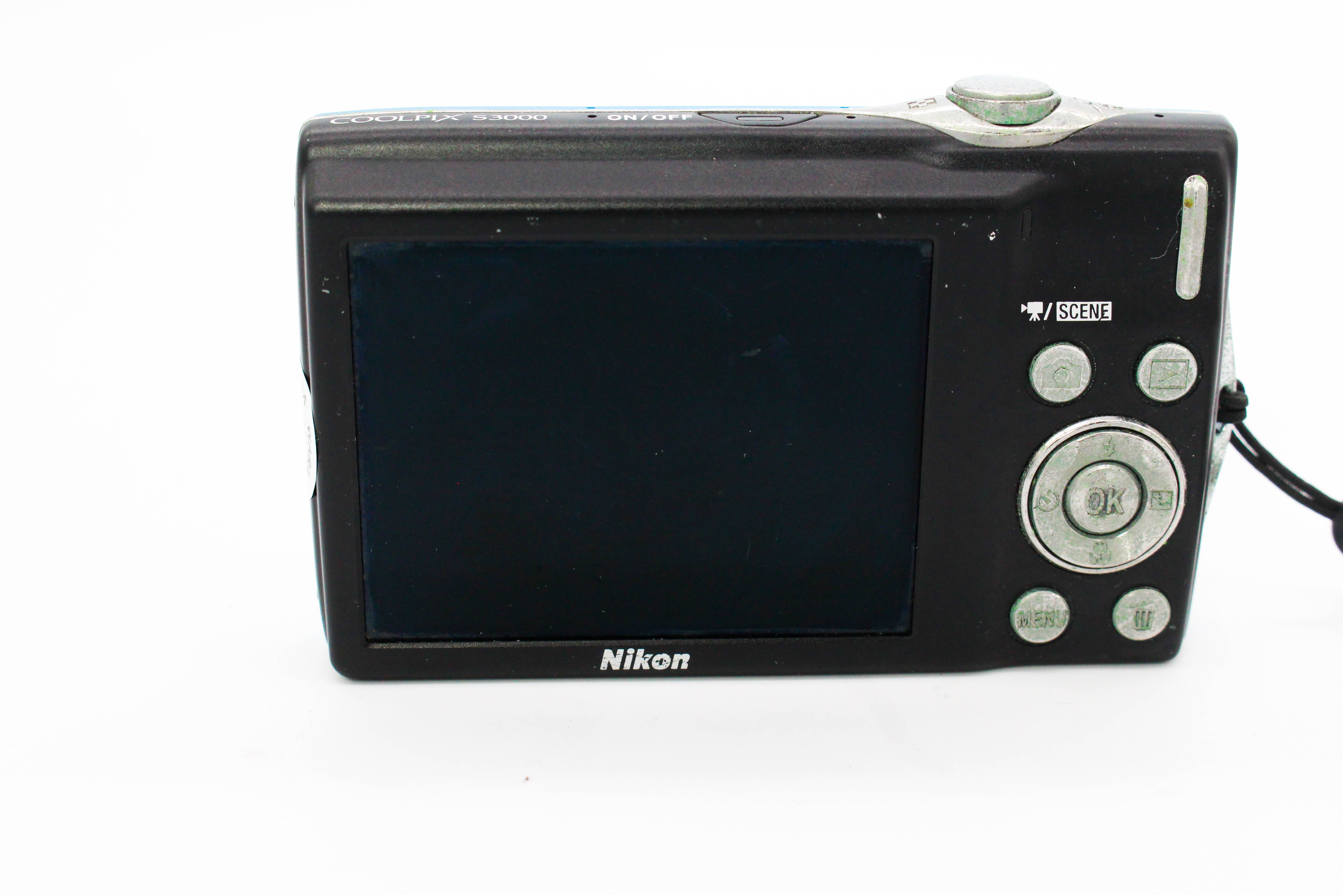 Nikon Coolpix S3000 SD Card Retro Digital Photo Video Digicam Compact Camera - Tested Bundle