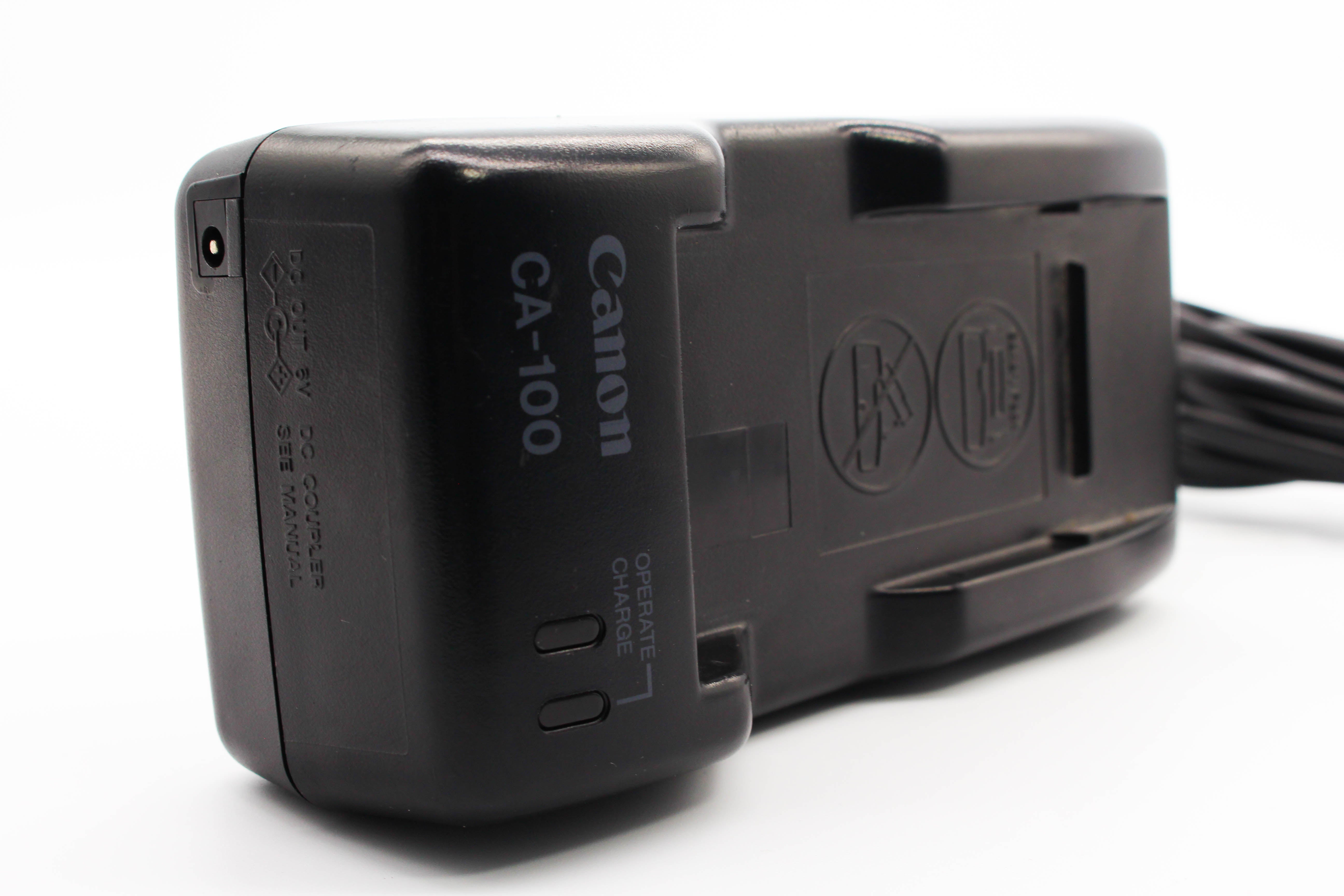 Canon CA-100 AC Adaptor Mains Charger with DC-100 Dummy Battery For Camcorder Handycam - Tested Bundle Excellent