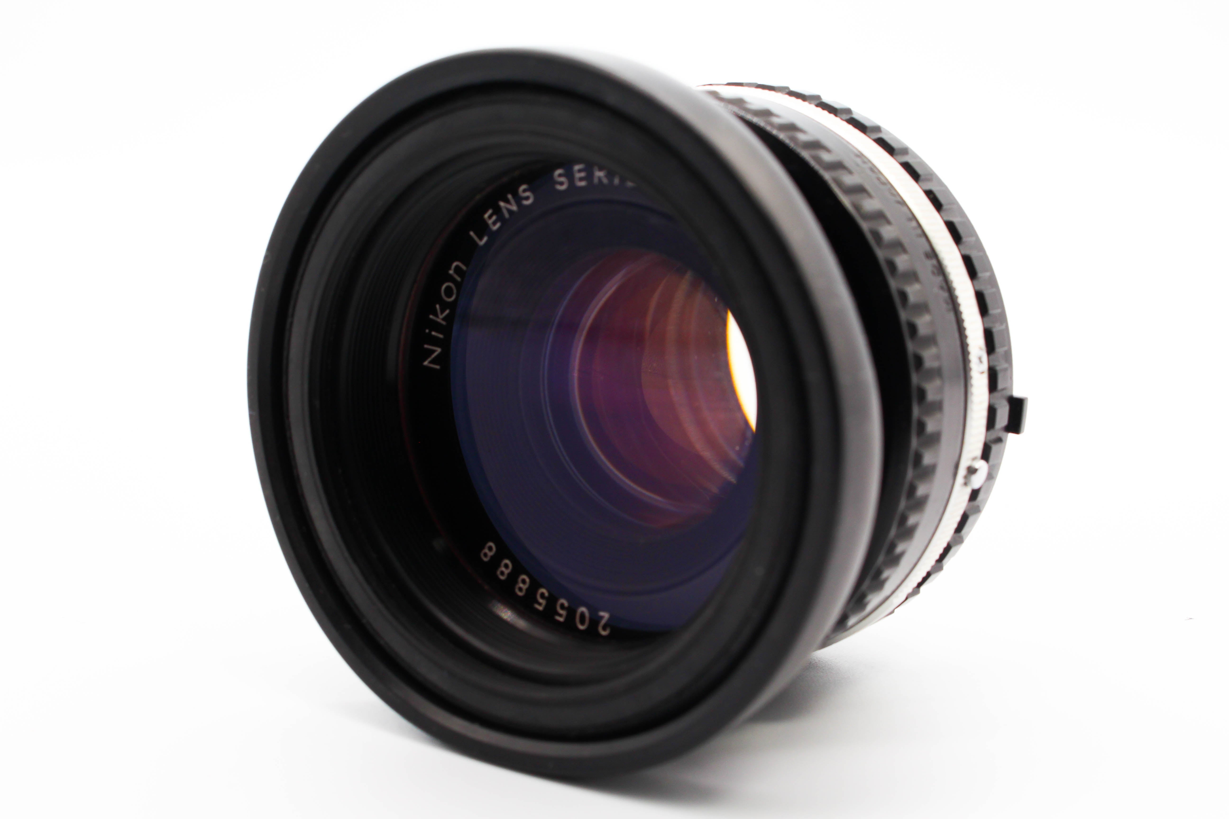 Nikon Series E 50mm f/1.8 AI-S Mount Prime Pancake Lens - Tested Bundle