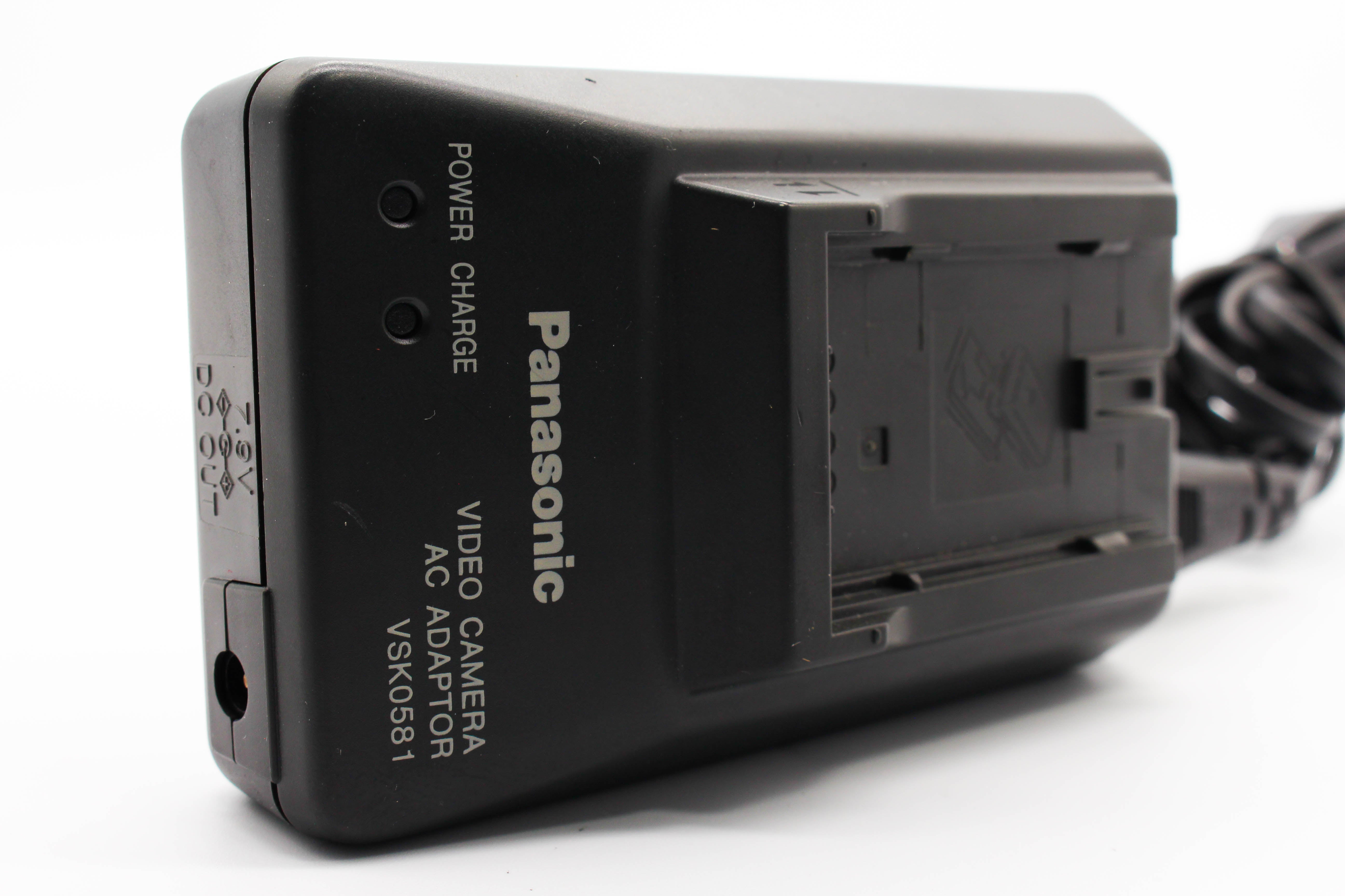 Panasonic VSK0581 AC Compact Power Adapter Mains Charger For Camcorder Handycam - Tested Excellent