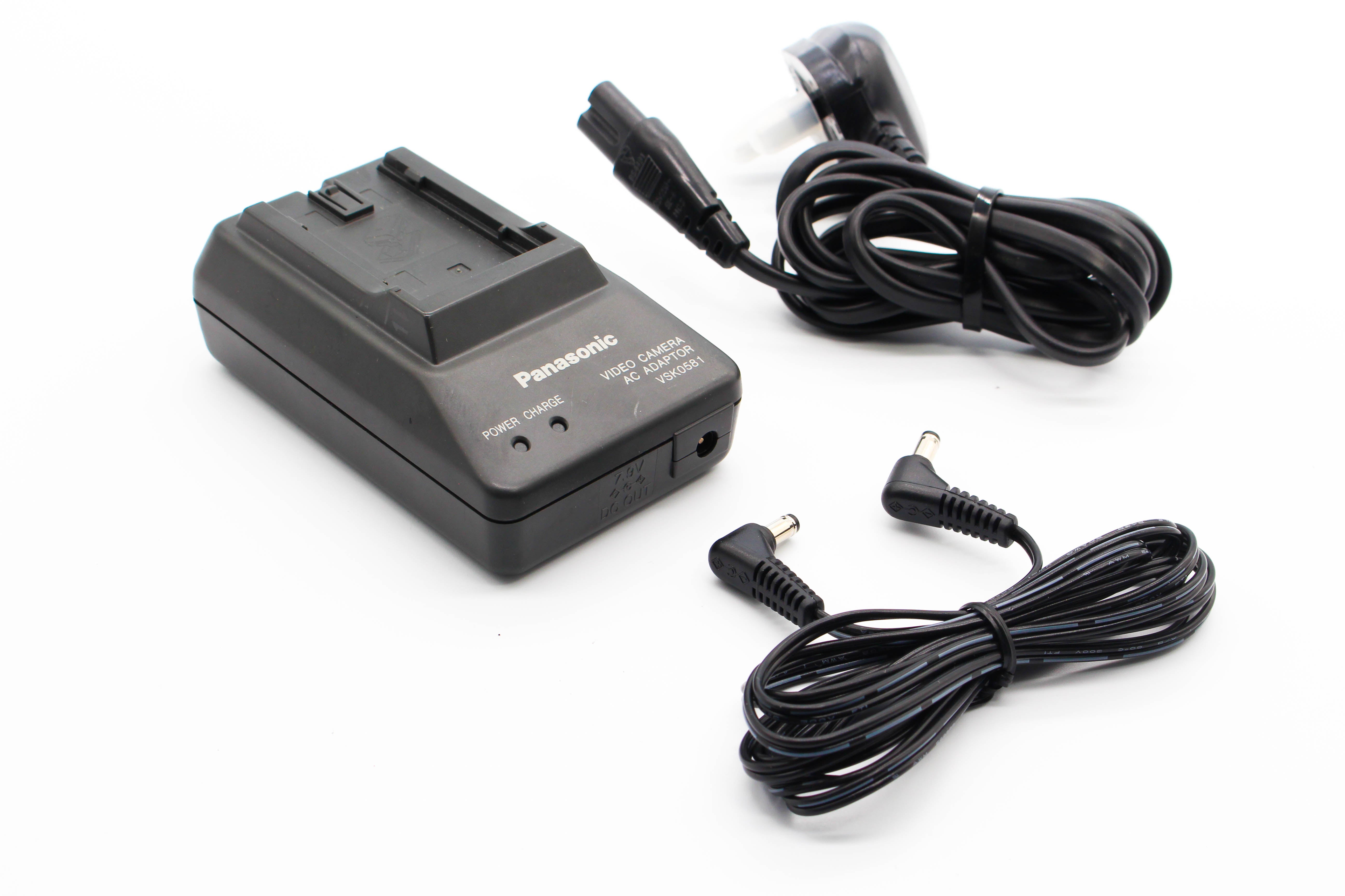 Panasonic VSK0581 AC Compact Power Adapter Mains Charger For Camcorder Handycam - Tested Excellent