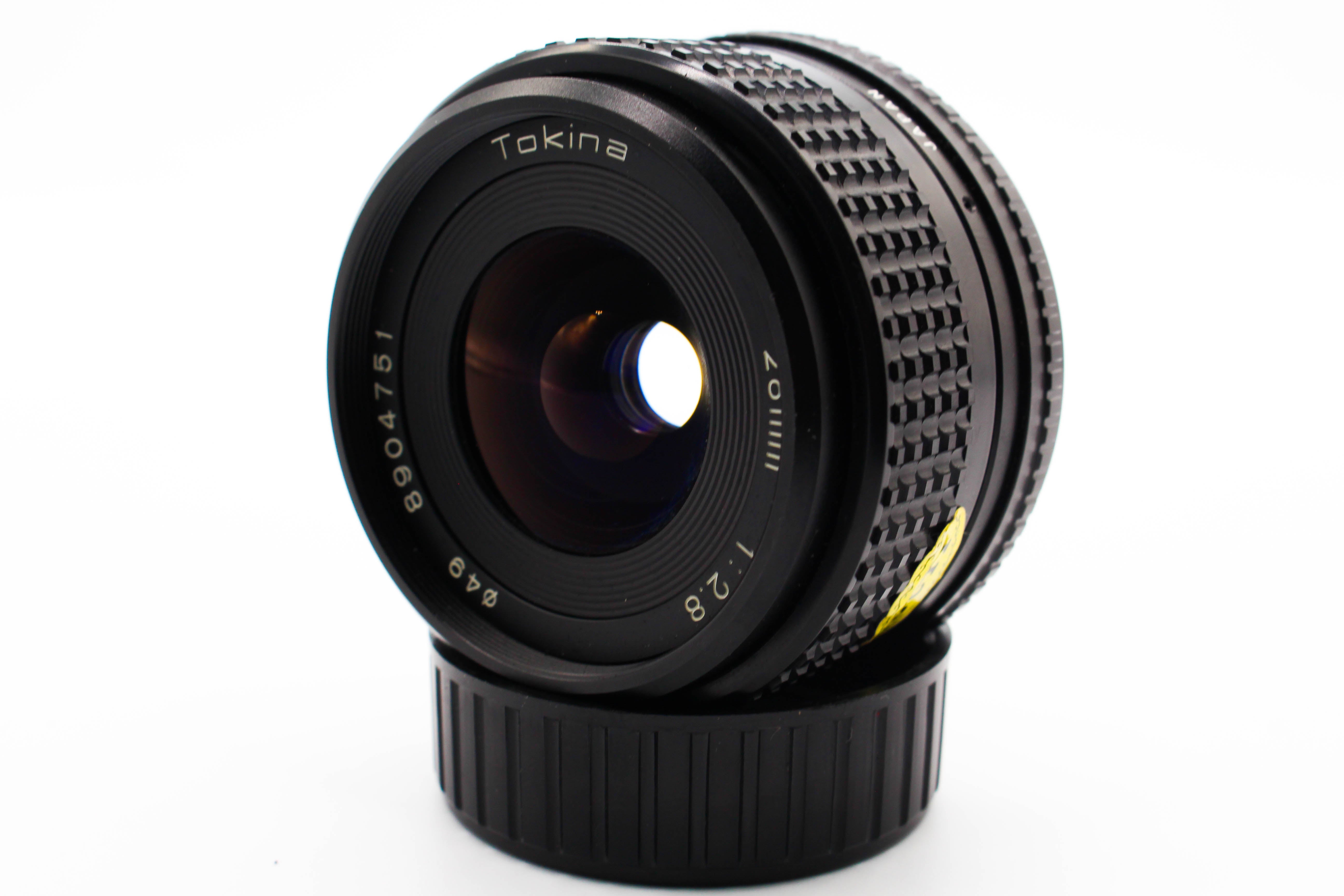 Tokina 28mm f/2.8 Nikon AI-S Mount Wide Angle Lens 49mm Filter - Tested Excellent
