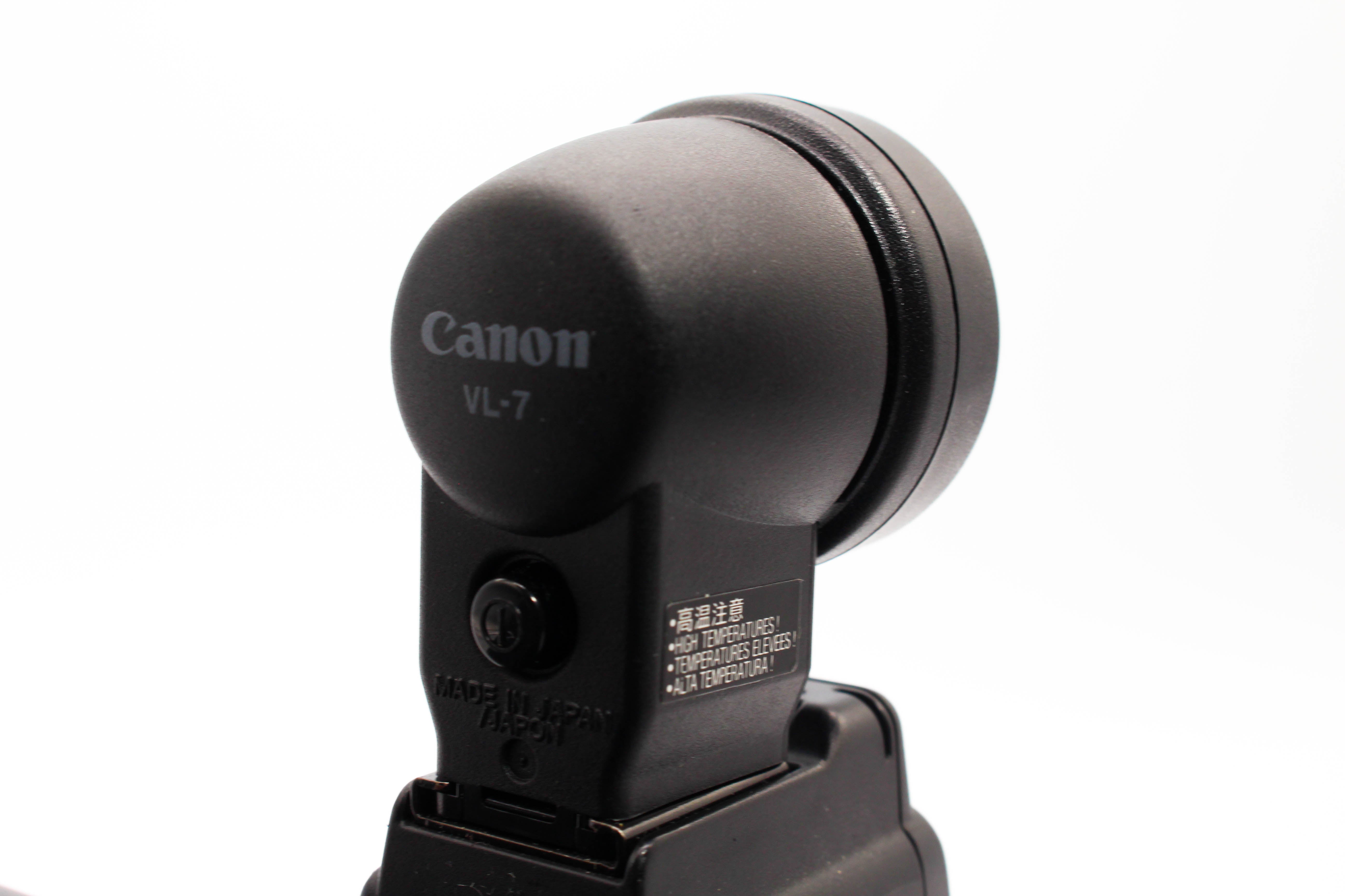 Canon VL-7 Video Light For VHS-C Handycam Camcorder Camera - Tested Bundle Excellent