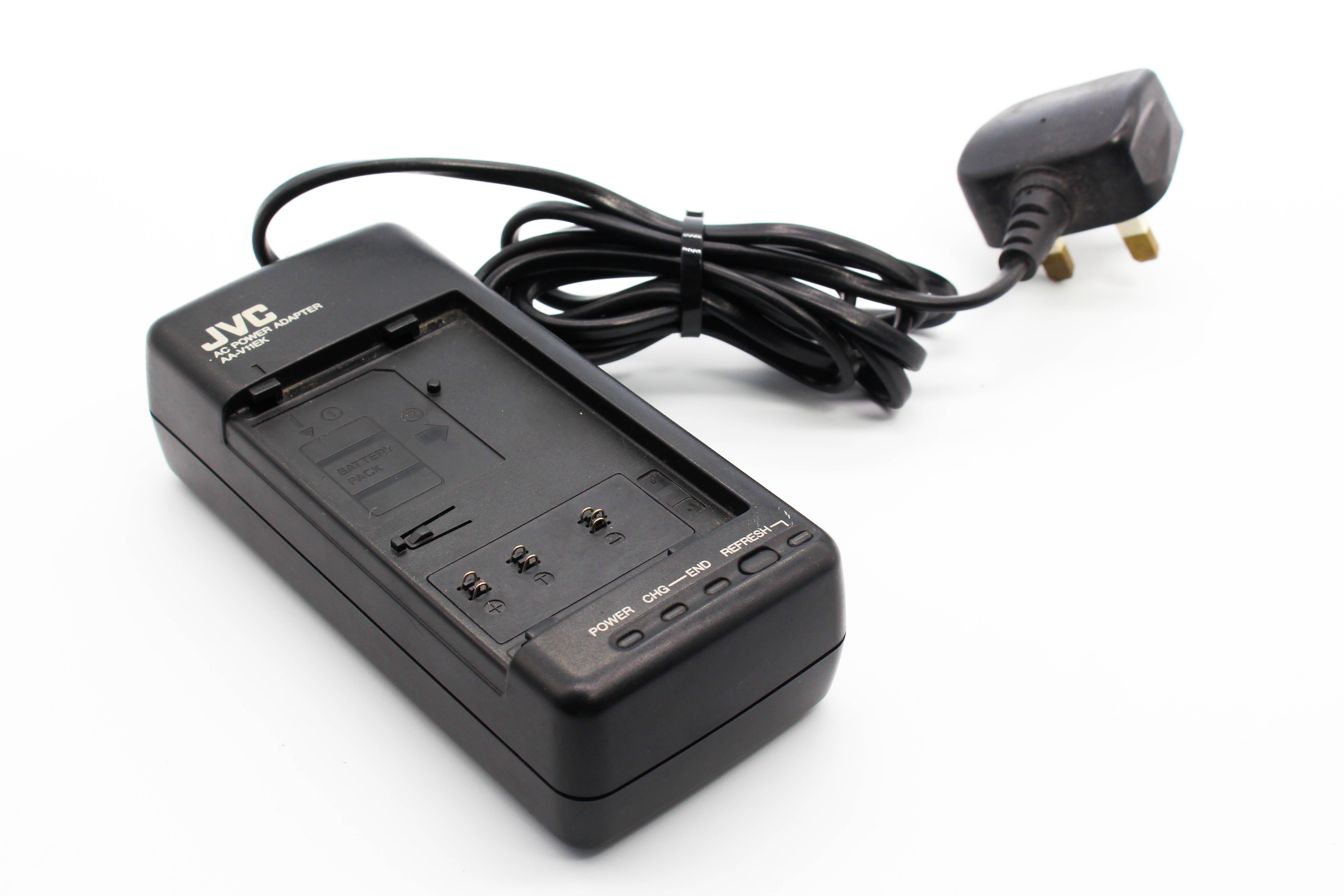 JVC AA-V11EK AC Power Adapter Battery Mains Charger for Handycam Camcorder - Tested Excellent