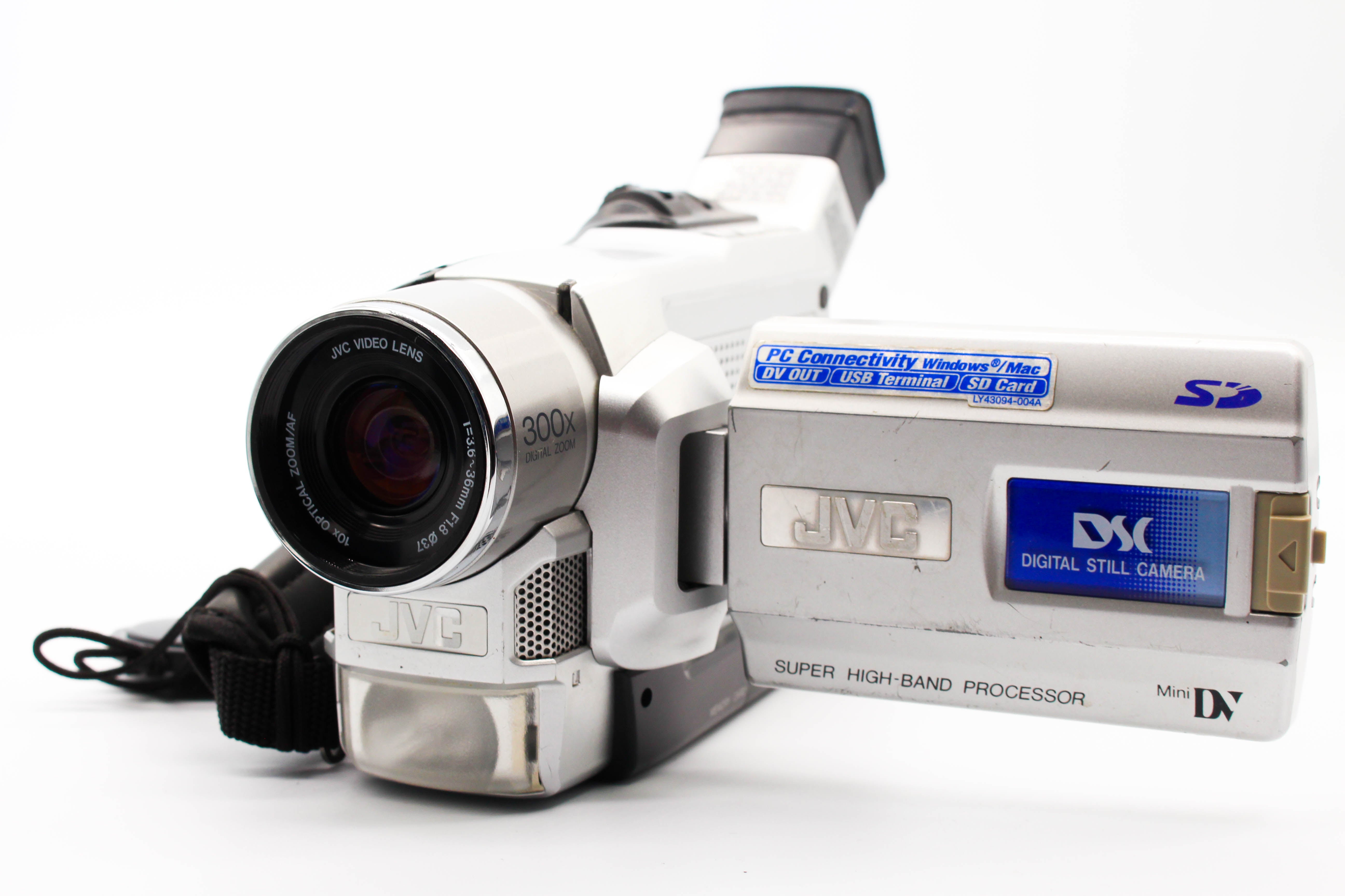 JVC GR-DVL355E MiniDV Digital Video Handycam Camcorder Camera - Tested Bundle