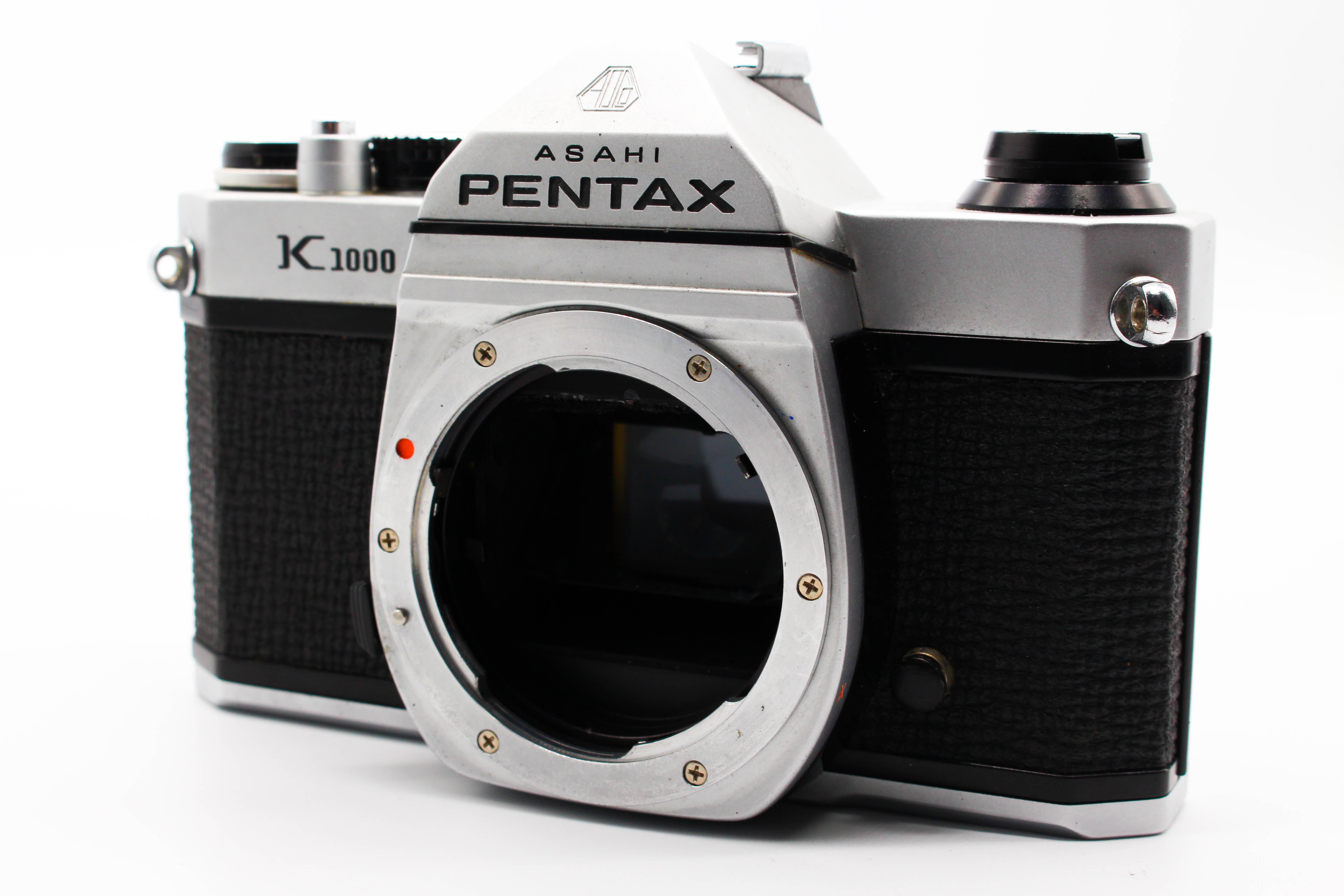 Pentax Asahi K1000 SLR 35mm Film Camera Body Only - Tested Bundle Good
