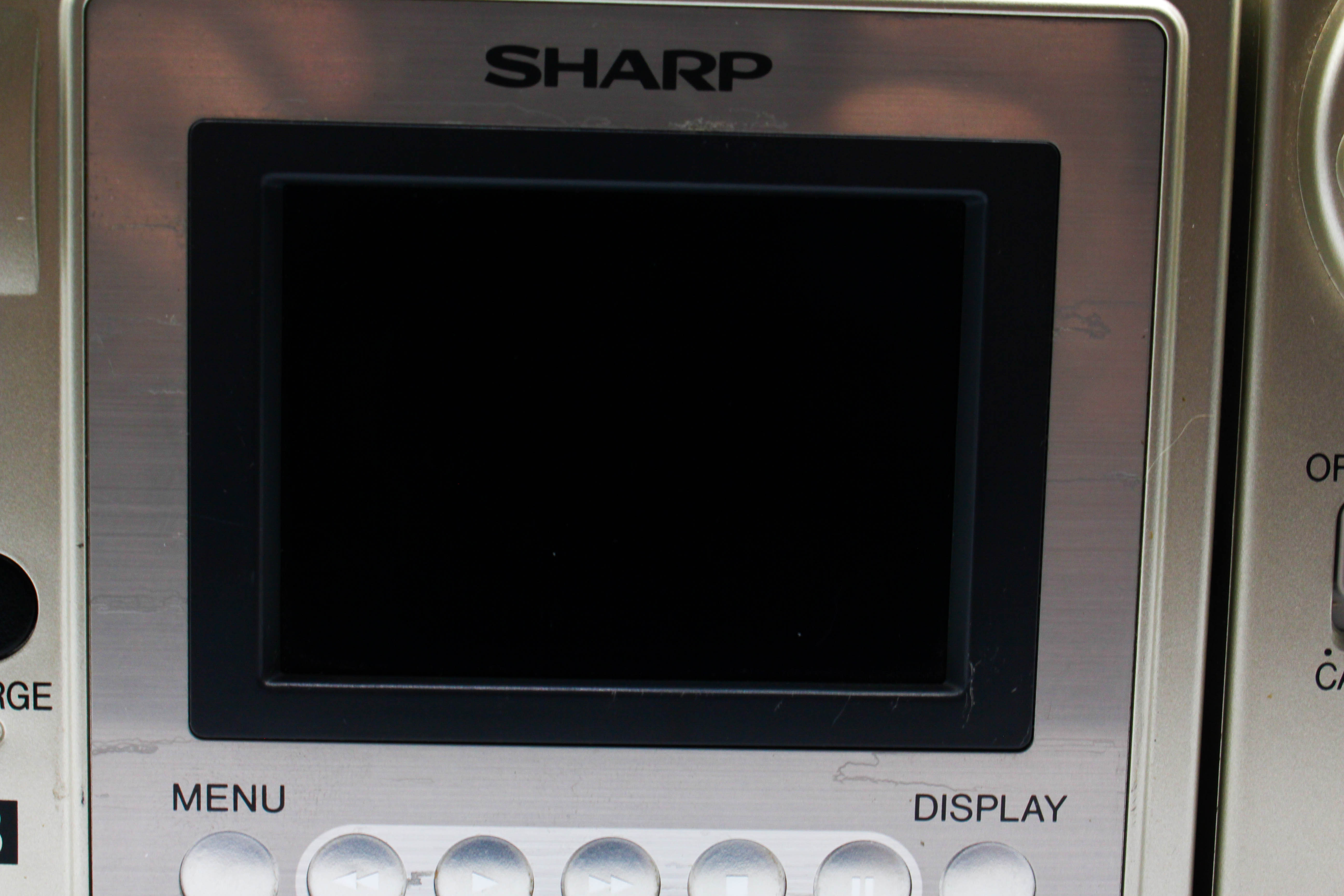 Sharp VL-A10H Video8 8mm Analog Video Handycam Camcorder Camera - Tested Bundle Excellent