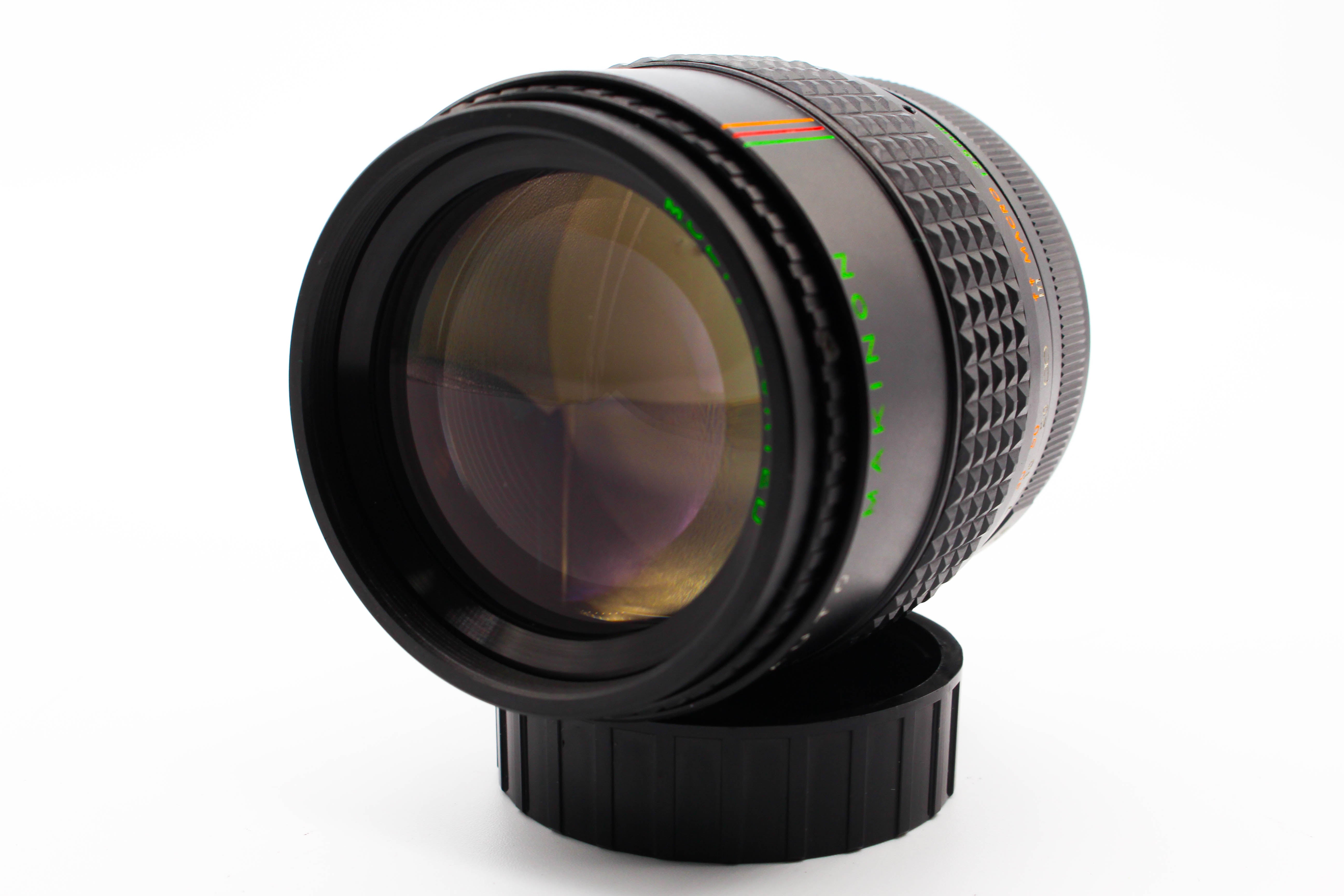 Makinon MC 135mm f/2.8 Pentax PK Mount Telephoto Lens 55mm Filter - Tested Excellent