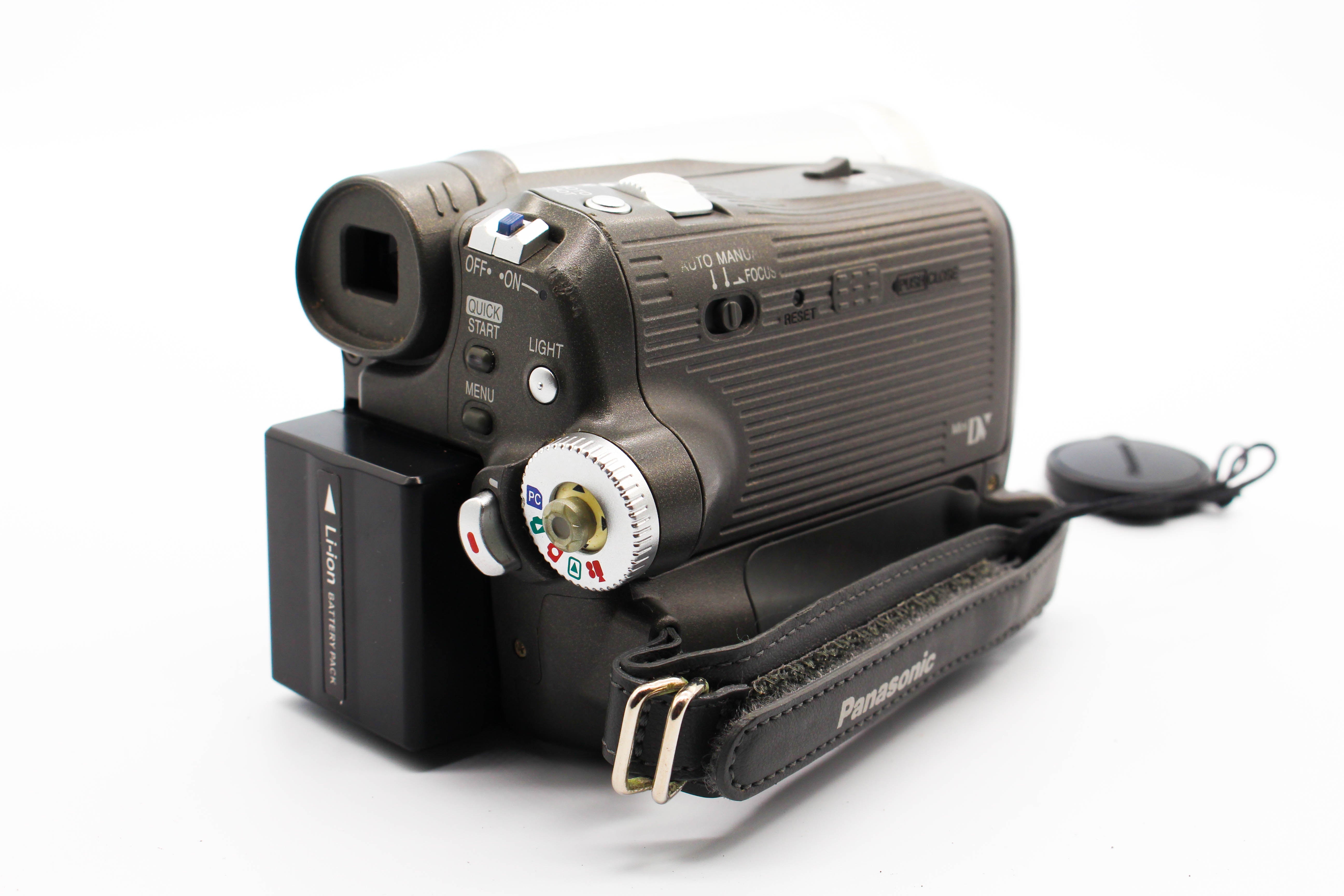 Panasonic NV-GS21EG MiniDV DIgital Video Handycam Camcorder Camera (Read) - Tested Bundle