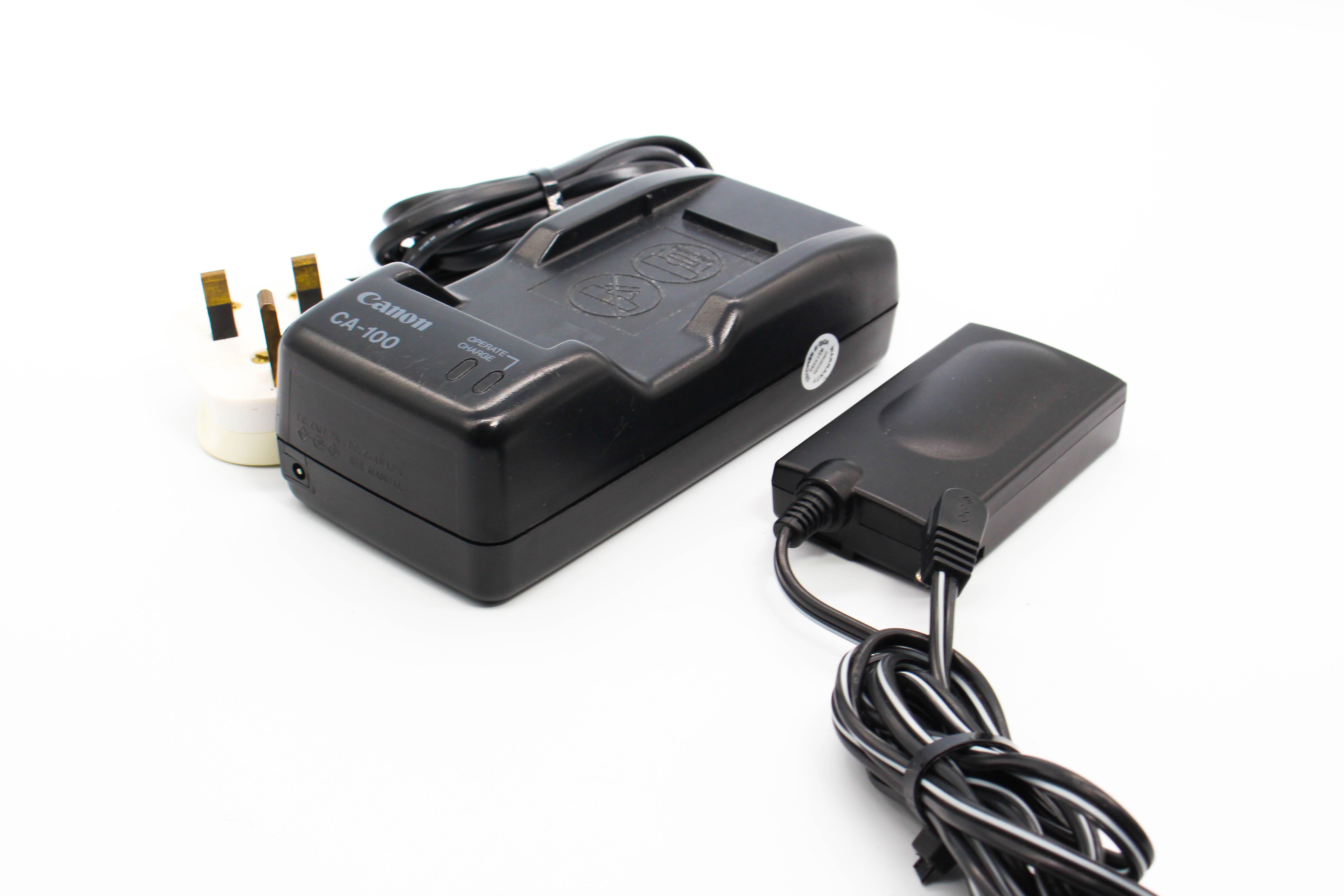 Canon CA-100 AC Power Adapter Battery Mains Charger for Handycam Camcorder - Tested Excellent