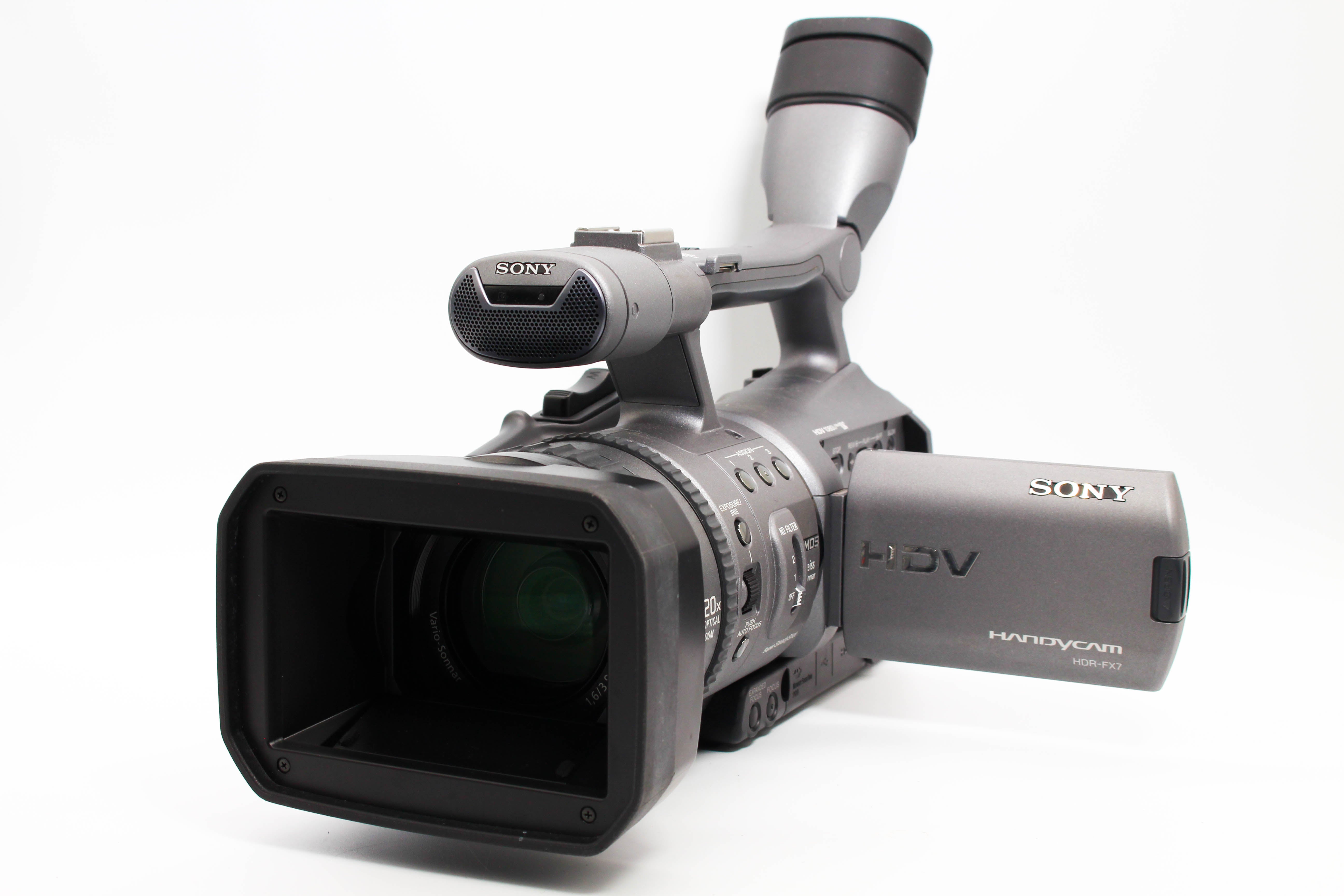 Sony HDR-FX7E MiniDV Digital Video Handycam Camcorder Camera - Tested Bundle Excellent