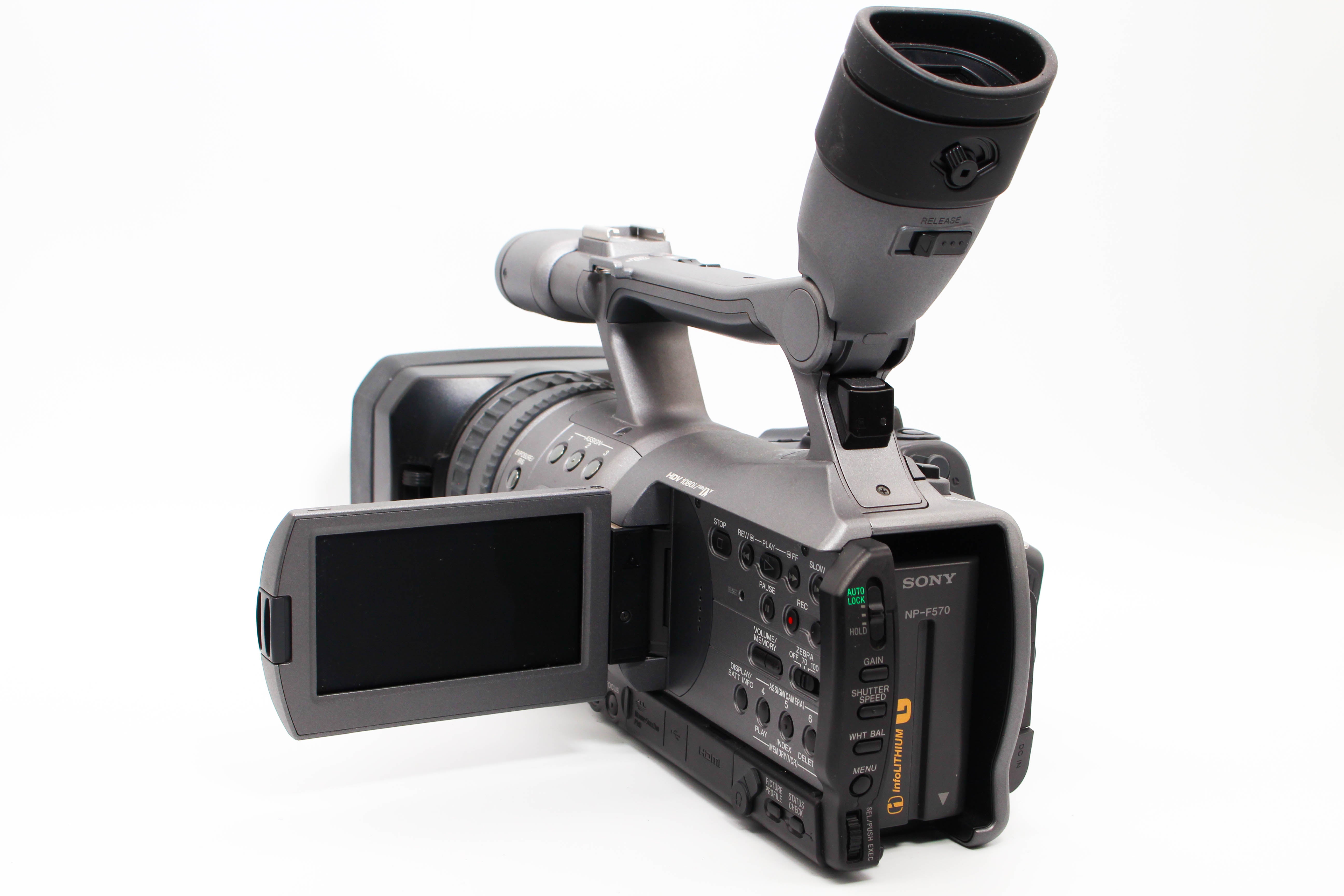 Sony HDR-FX7E MiniDV Digital Video Handycam Camcorder Camera - Tested Bundle Excellent
