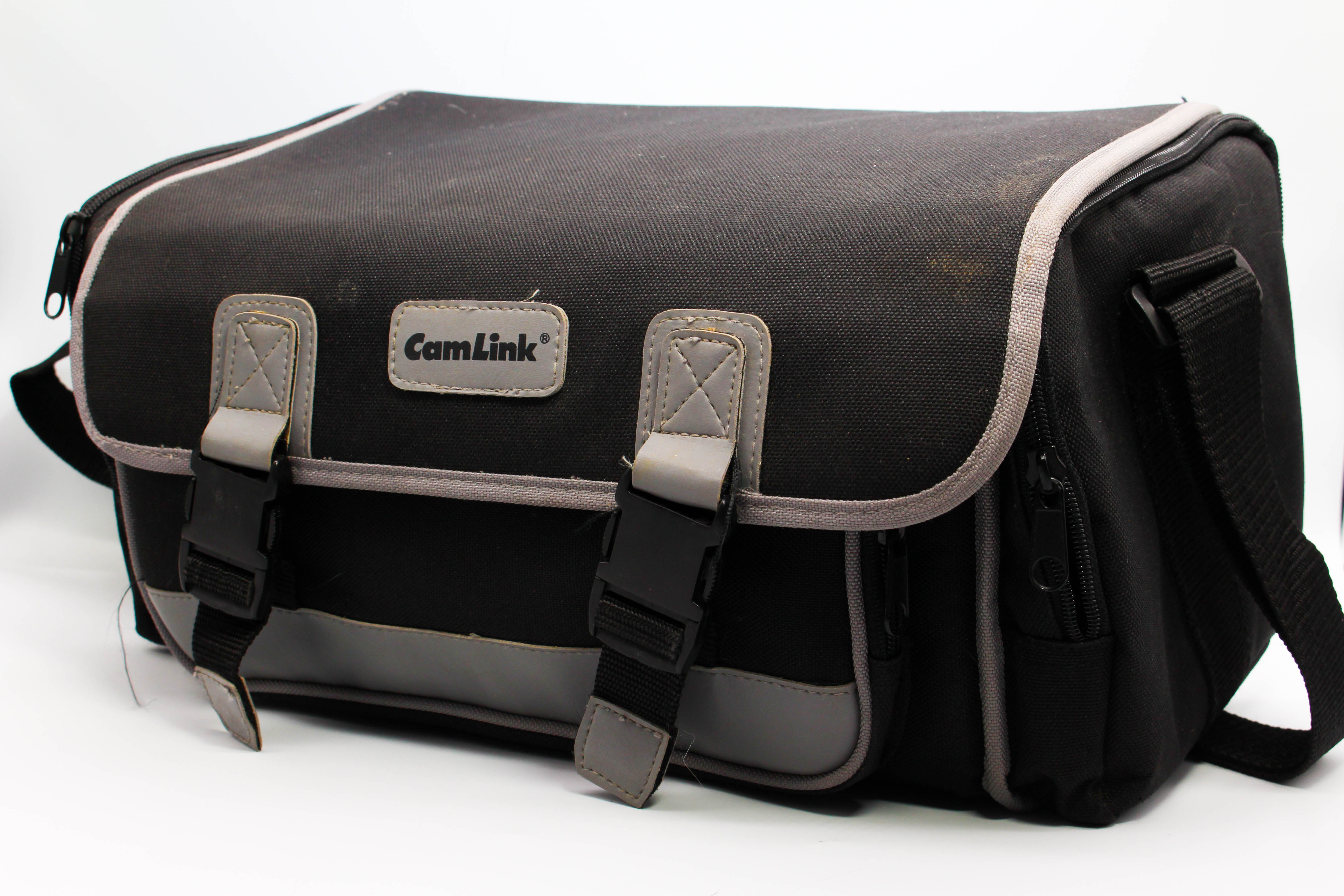 CamLink Vintage Camera Carry Bag For Handycam Camcorder Camera DSLR Drone - Good