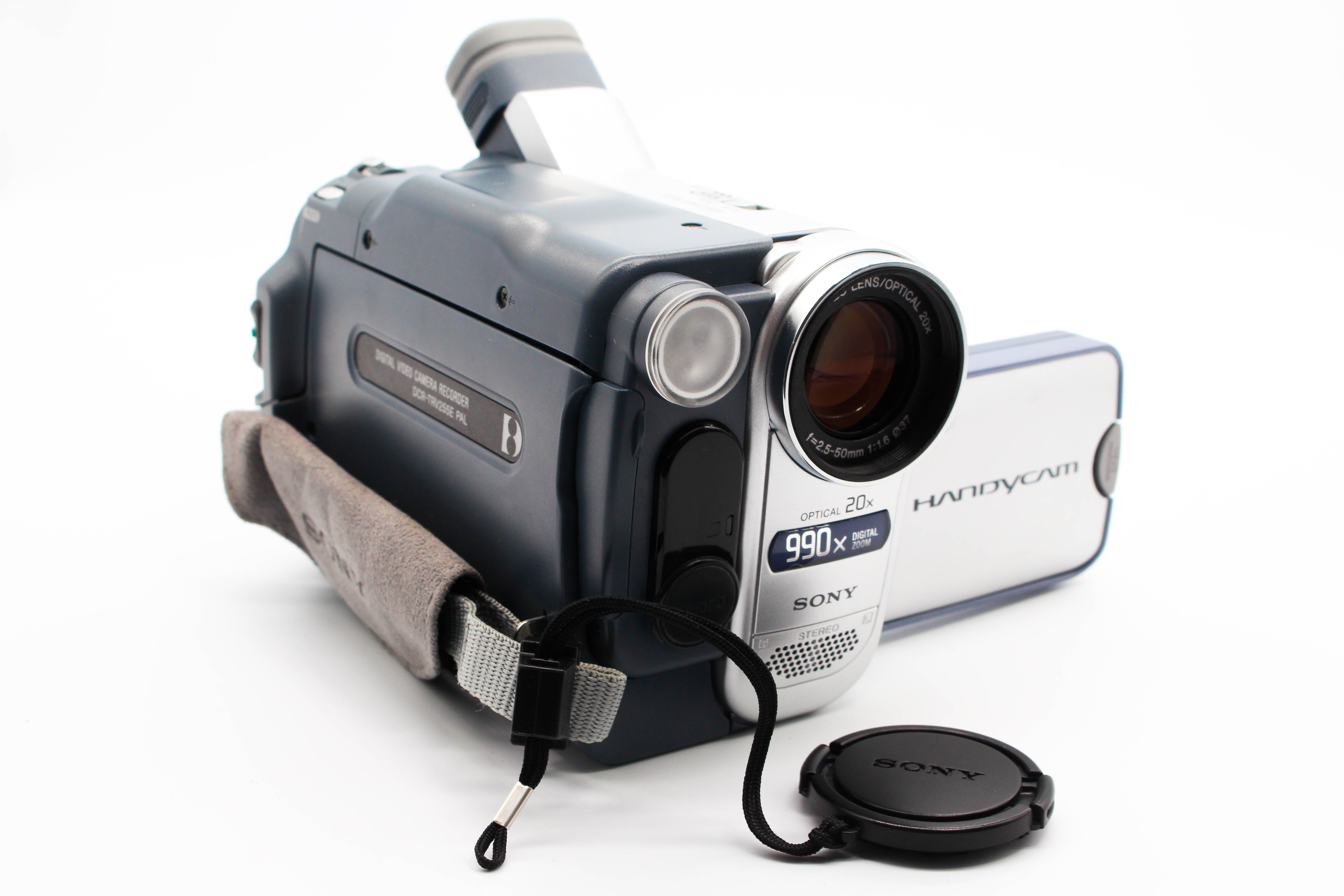 Sony DCR-TRV255E Digital8 8mm Handycam Camcorder Digital Video Camera - Tested Bundle Excellent