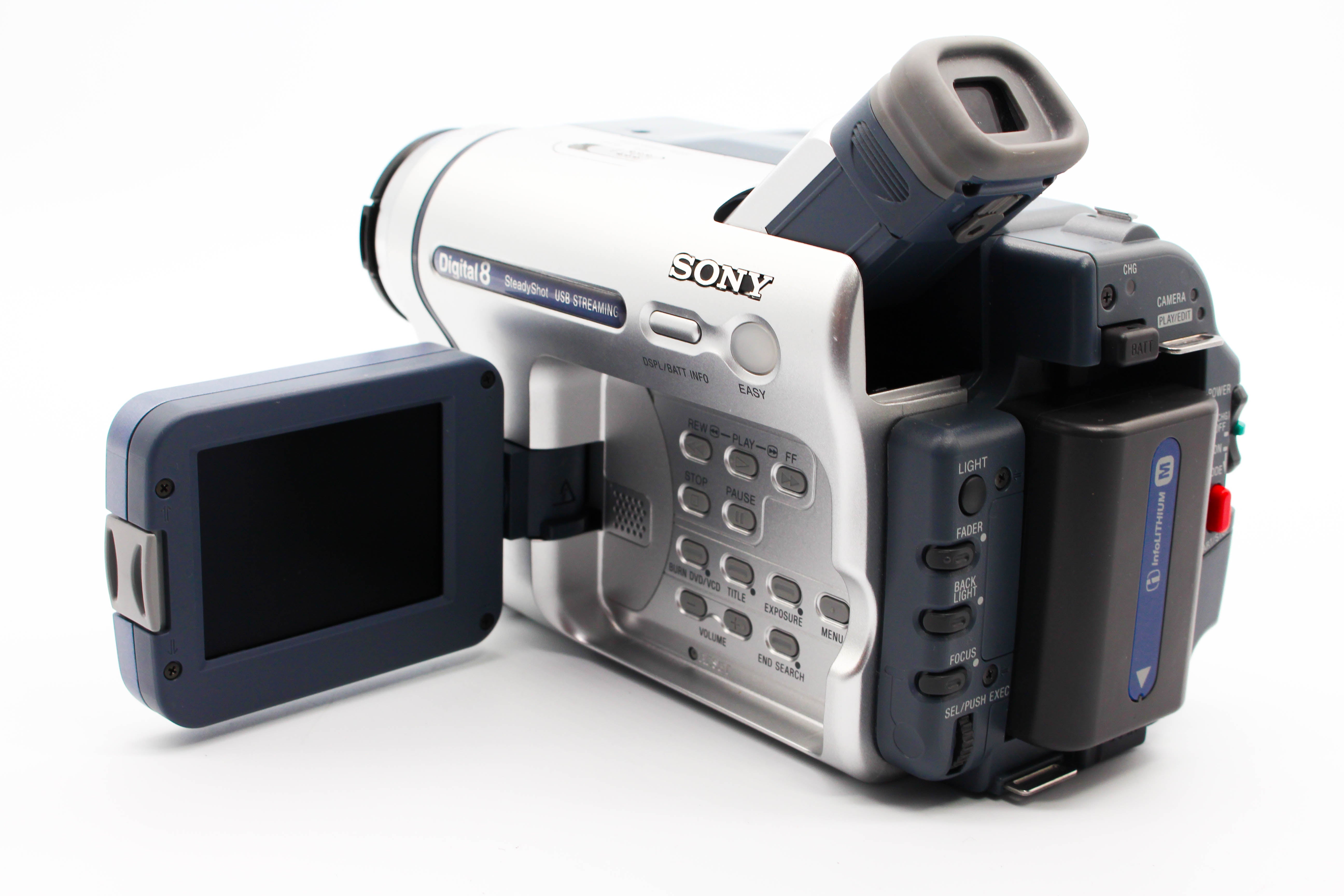 Sony DCR-TRV255E Digital8 8mm Handycam Camcorder Digital Video Camera - Tested Bundle Excellent