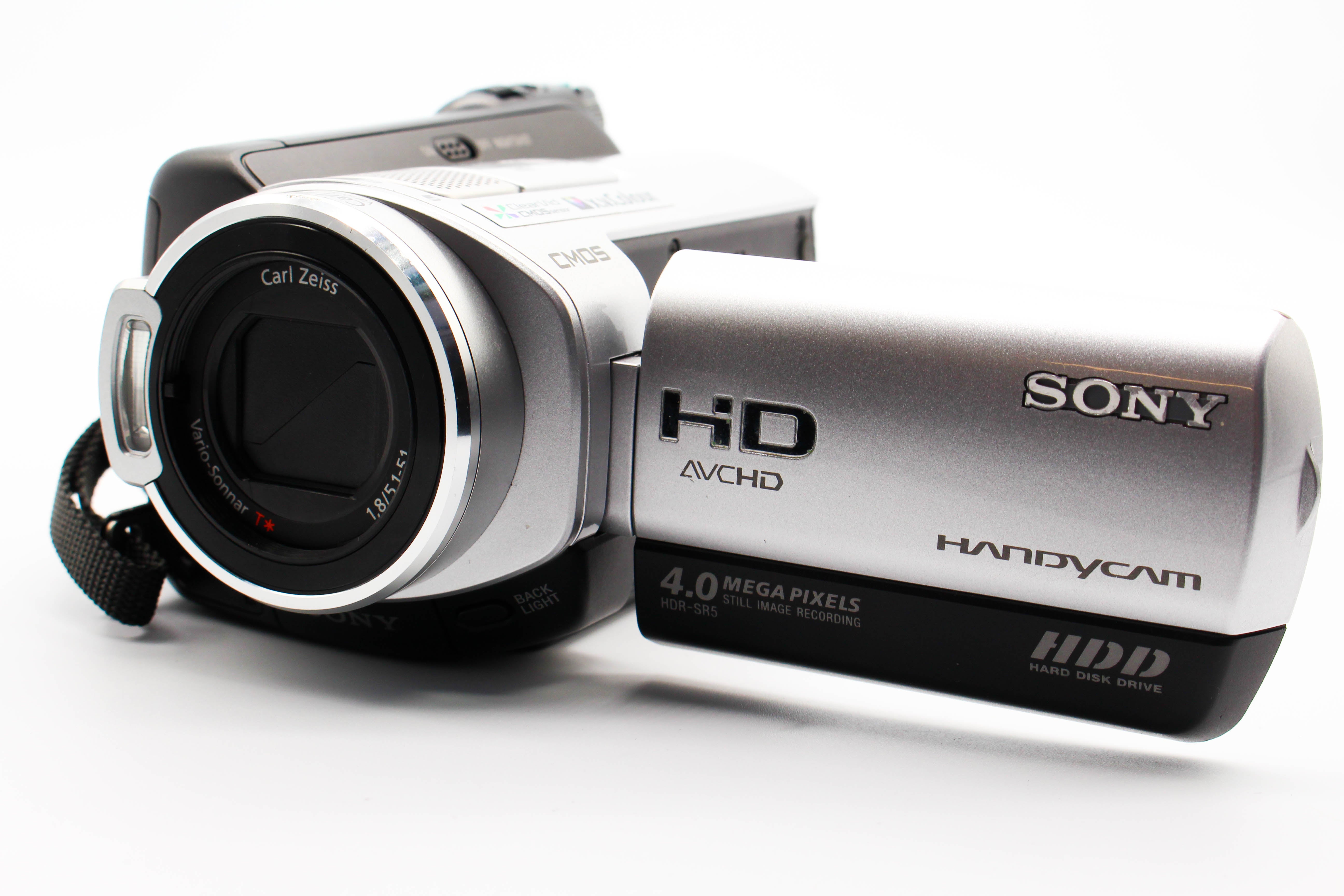 Sony HDR-SR5E HD HDD Video Handycam Camcorder Camera - Tested Bundle Excellent