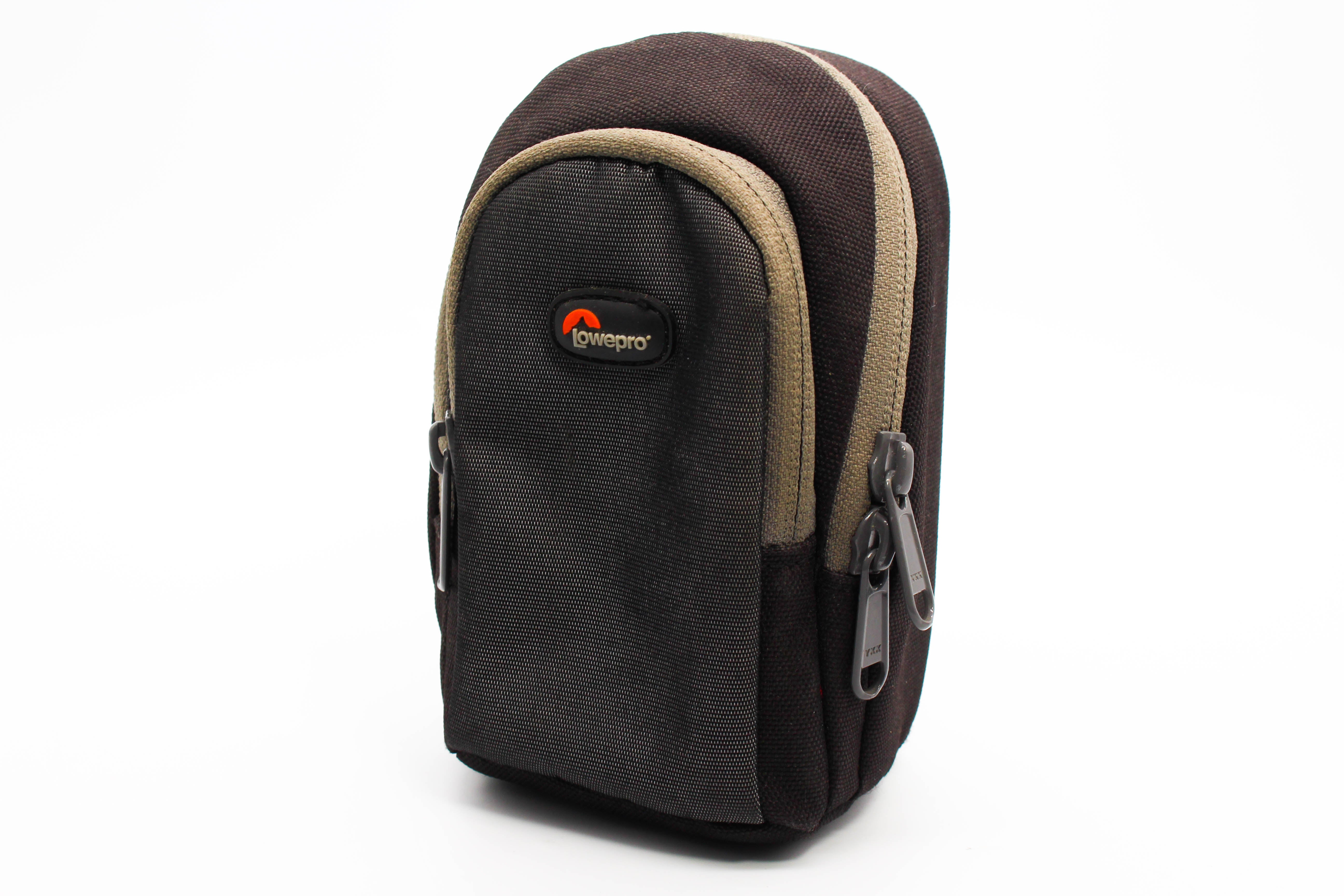 Lowepro Small Camera Carry Pouch Bag For Digicam Camera Black Grey - Excellent