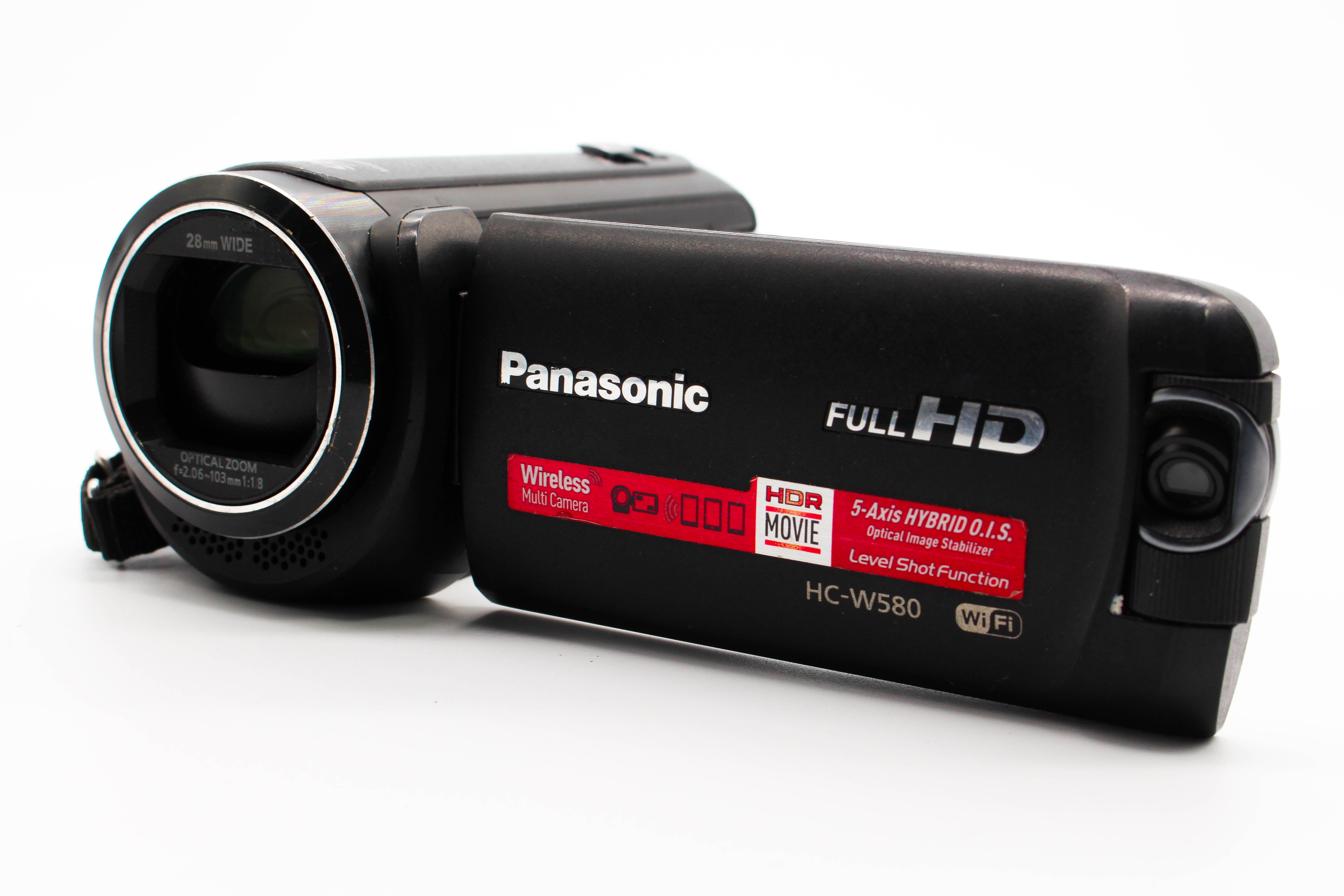 Panasonic HC-W580 HD SD Card Video Handycam Camcorder Camera (Read) - Tested Bundle Good