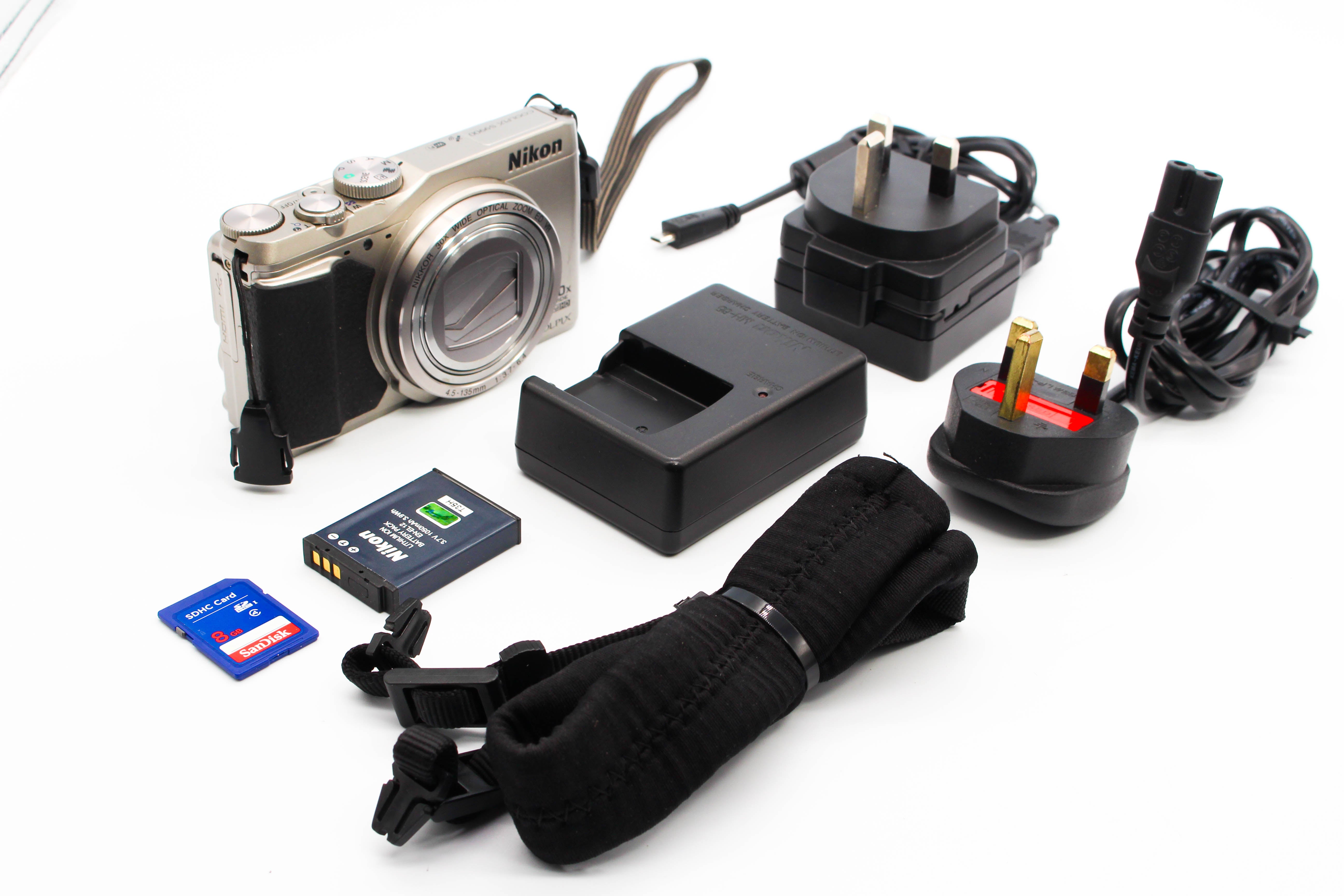 Nikon Coolpix S9900 Premium Photo Digital Camera Digicam - Tested Bundle Excellent