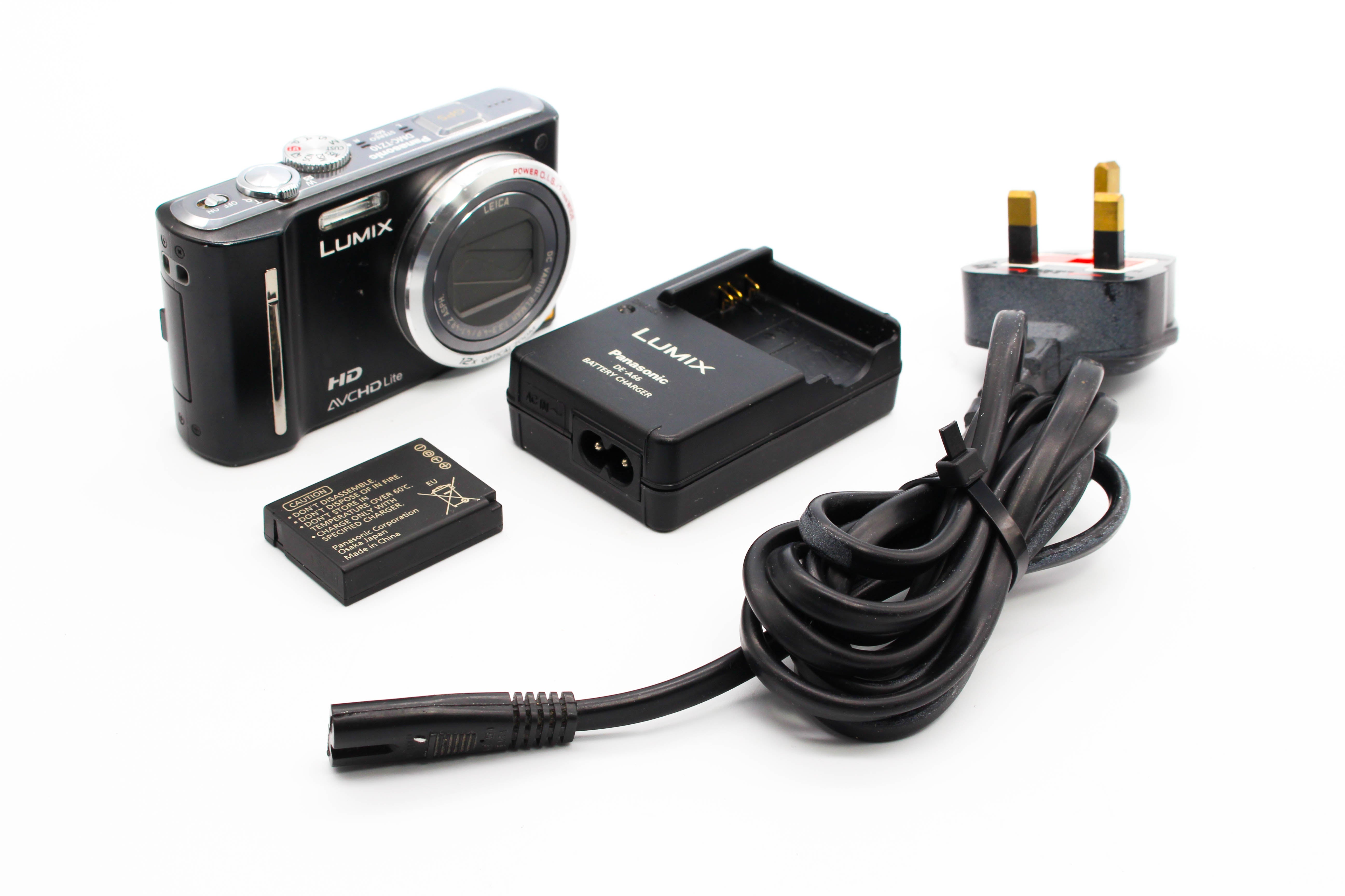Panasonic Lumix DMC-TZ10 Digital Photo Digital Camera Digicam - Tested Bundle Good