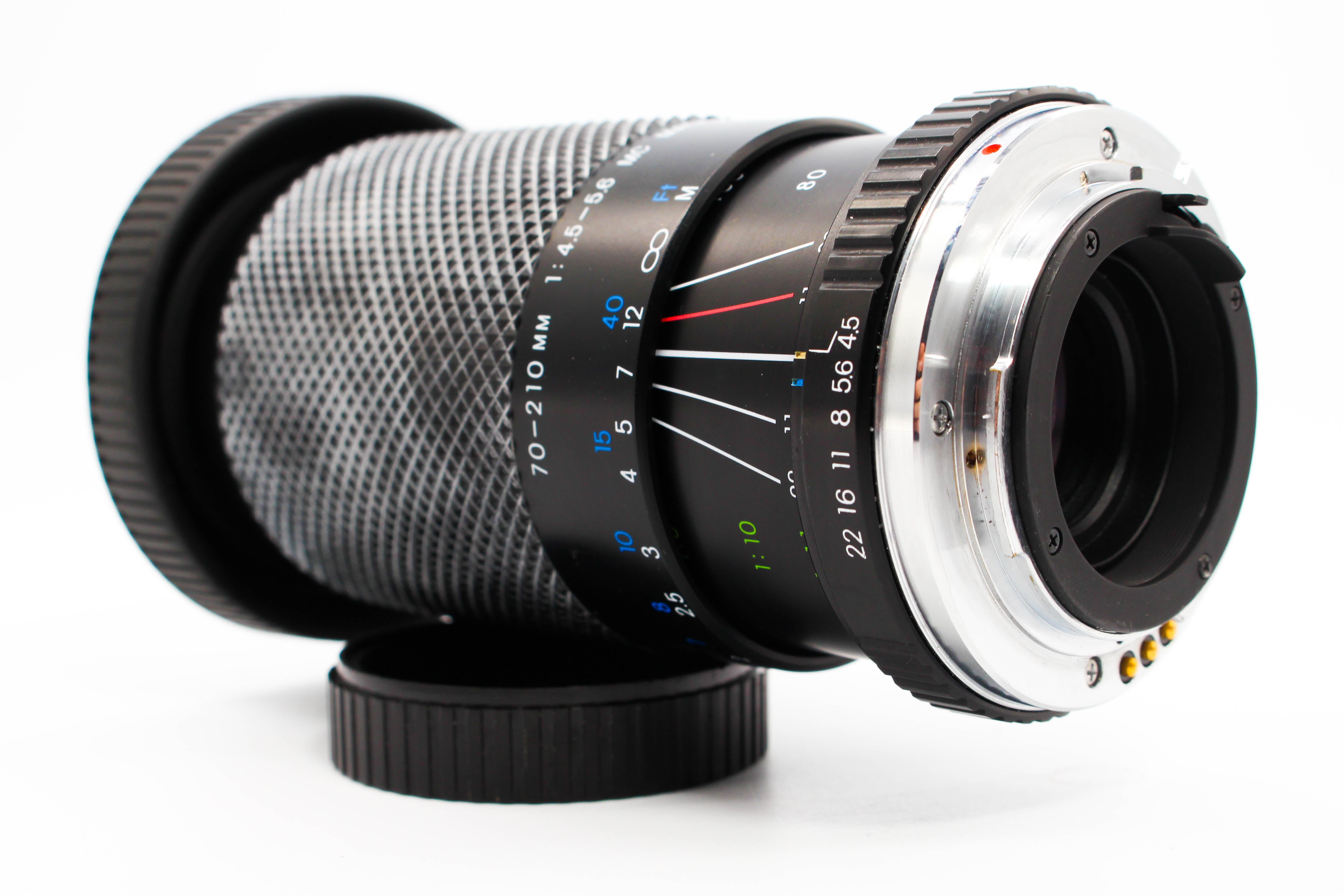 Prakticar 70-210mm f/4.5-5.6 PB Mount Auto-Zoom Macro Lens - Tested Good