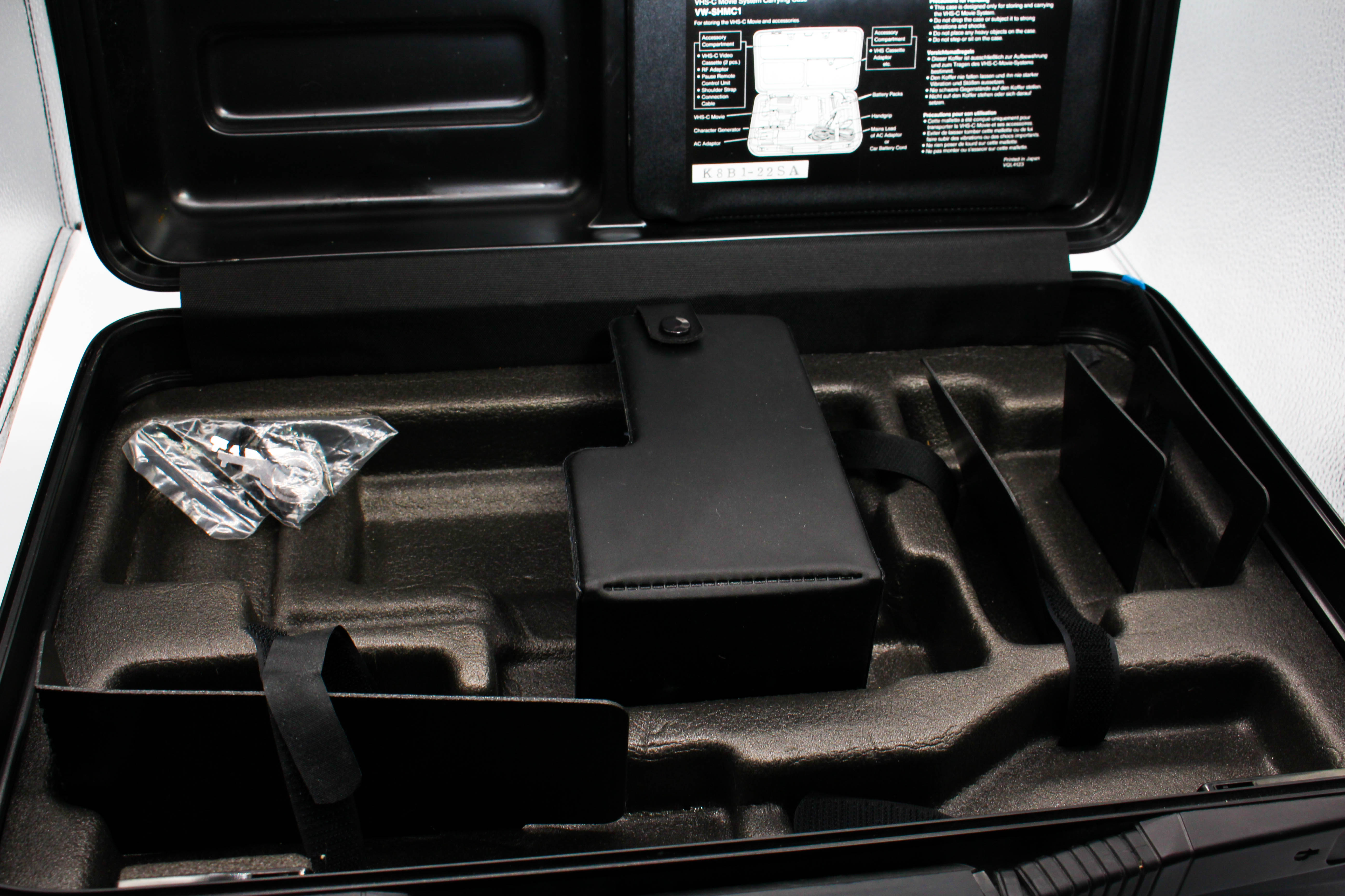Panasonic VHS-C Movie System Carrying Case VW-SHMC1 For Handycam Camcorder Camera DSLR Drone